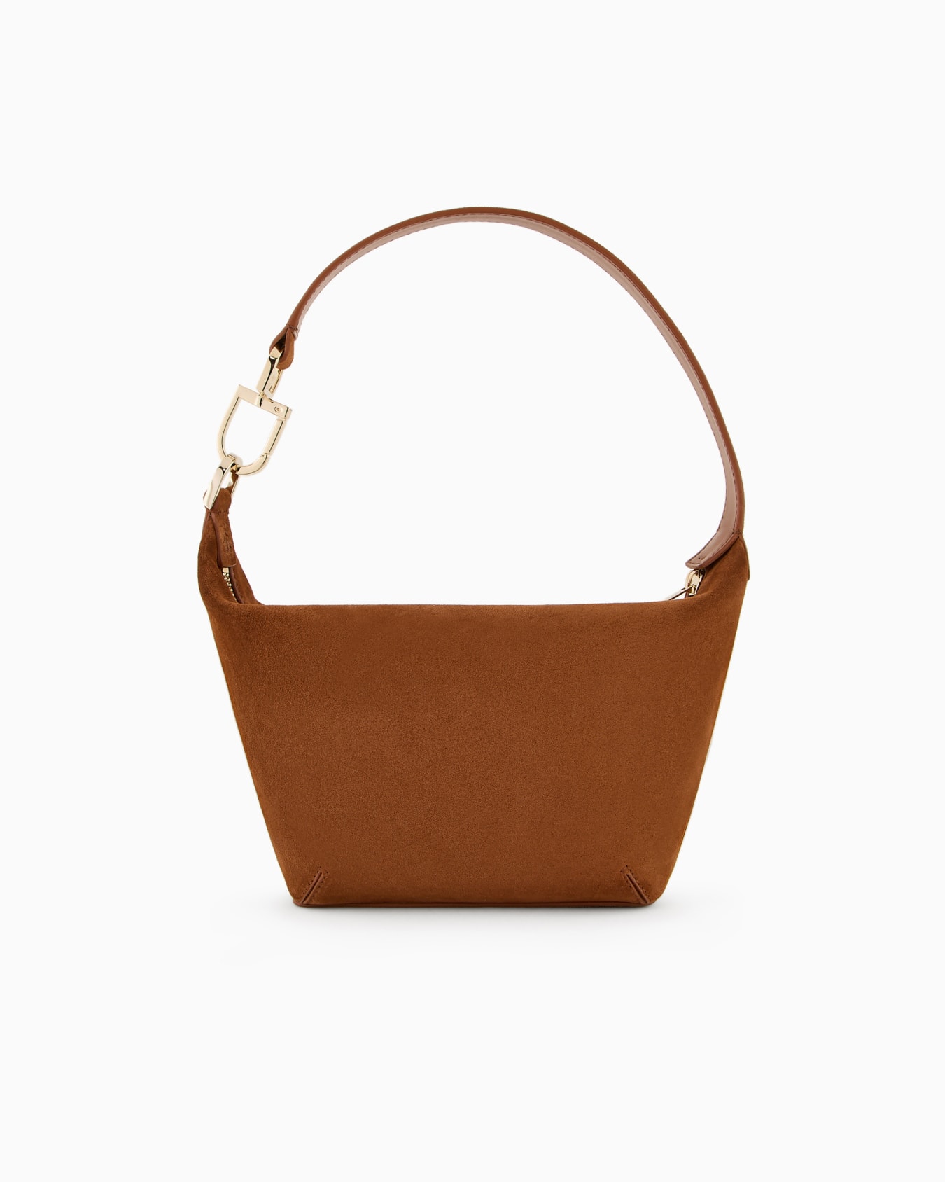 Small la Prima Soft hobo bag in suede Slide 2