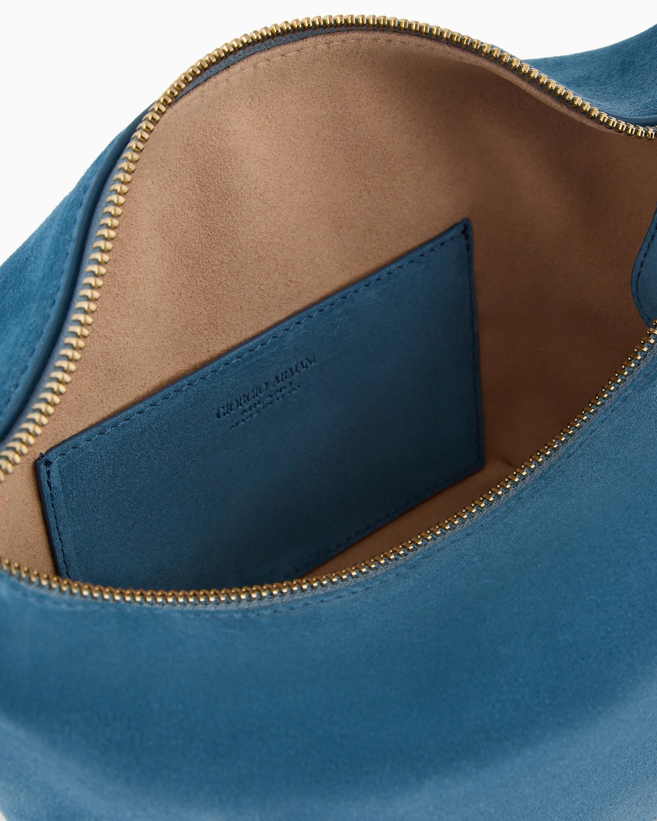 Small la Prima Soft hobo bag in suede Slide 3