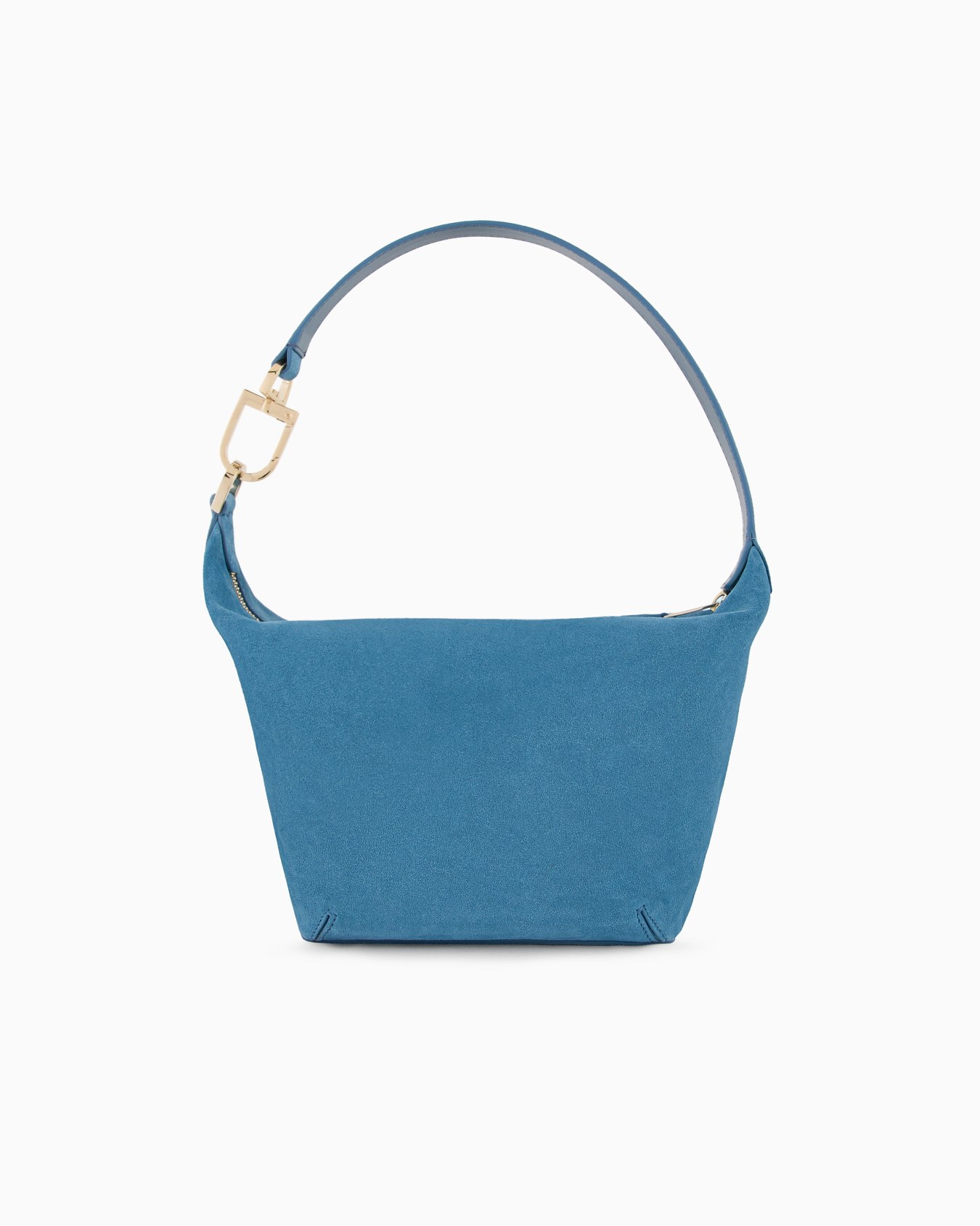 Small la Prima Soft hobo bag in suede Slide 2