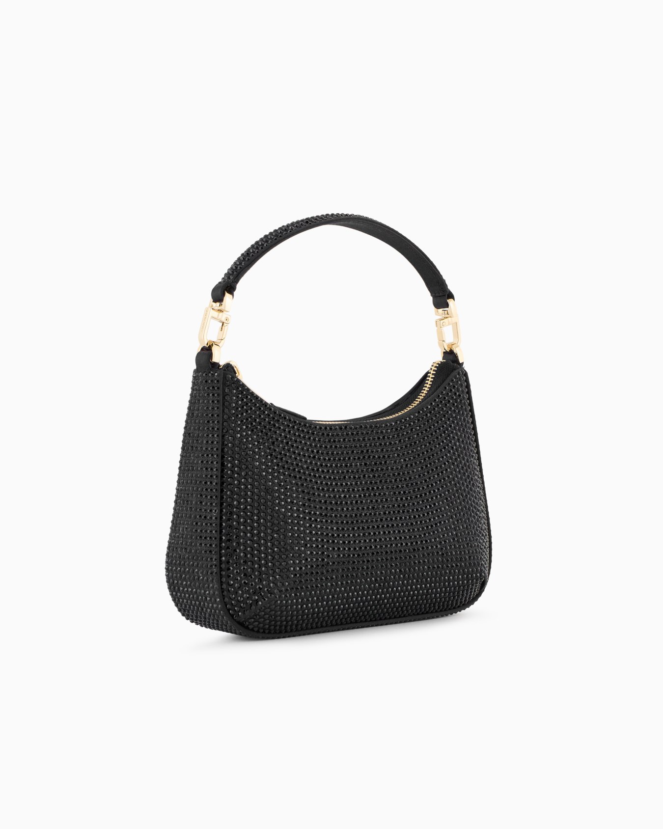 Satin and rhinestone la Prima mini handbag Slide 1