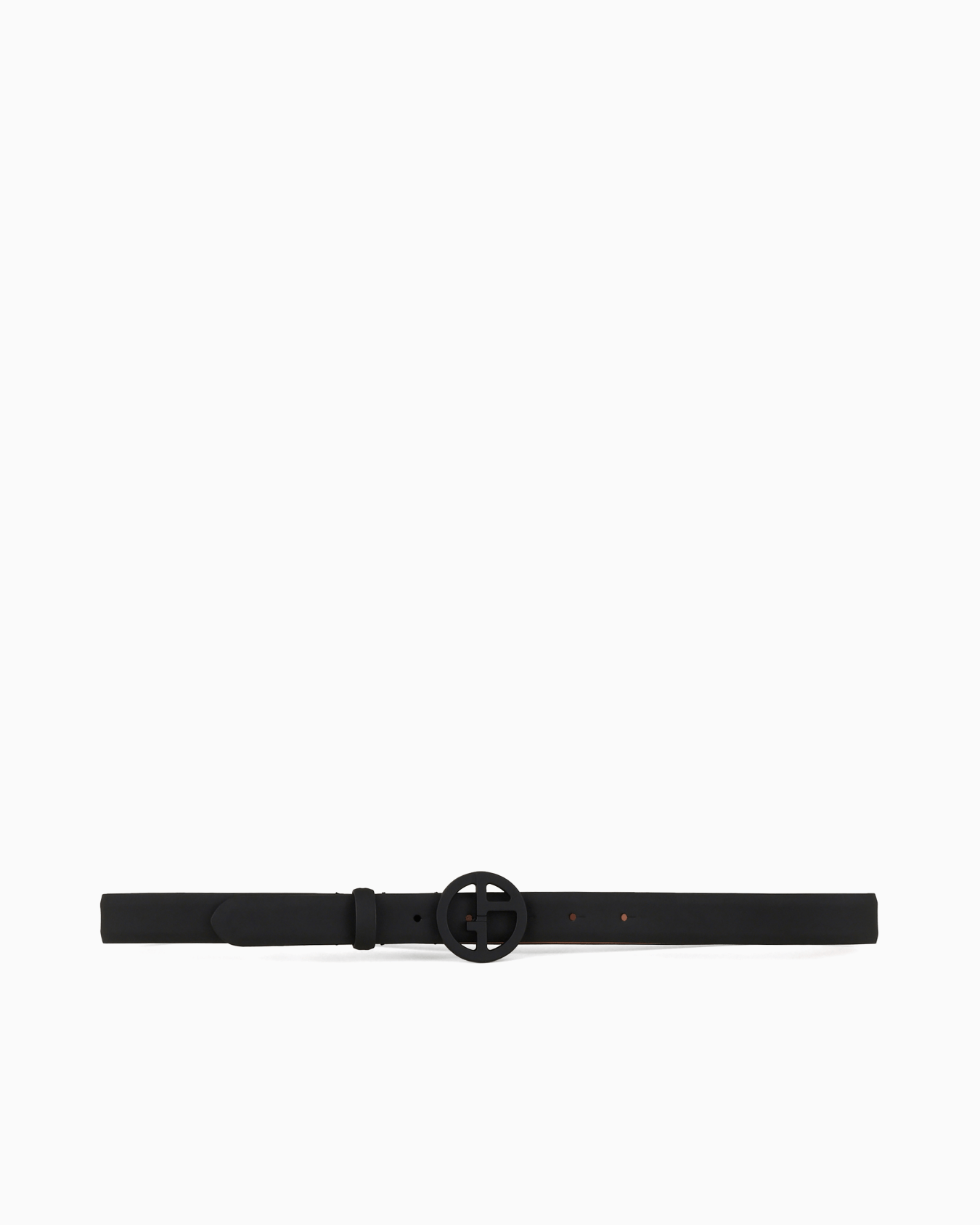 Ceinture en cuir effet caoutchouc Diapositive 2