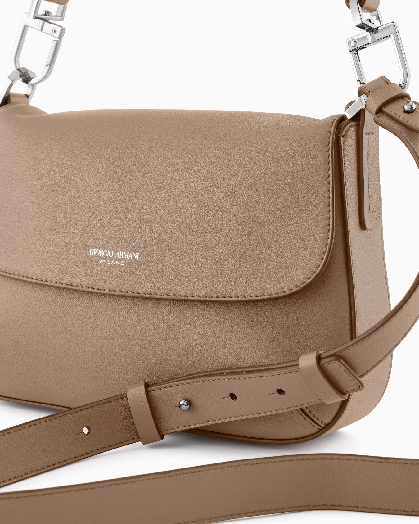 Small la Prima Soft nappa leather handbag Slide 4