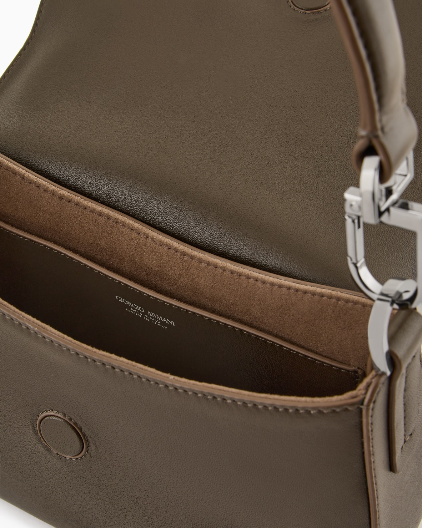 Small la Prima Soft nappa leather handbag Slide 3