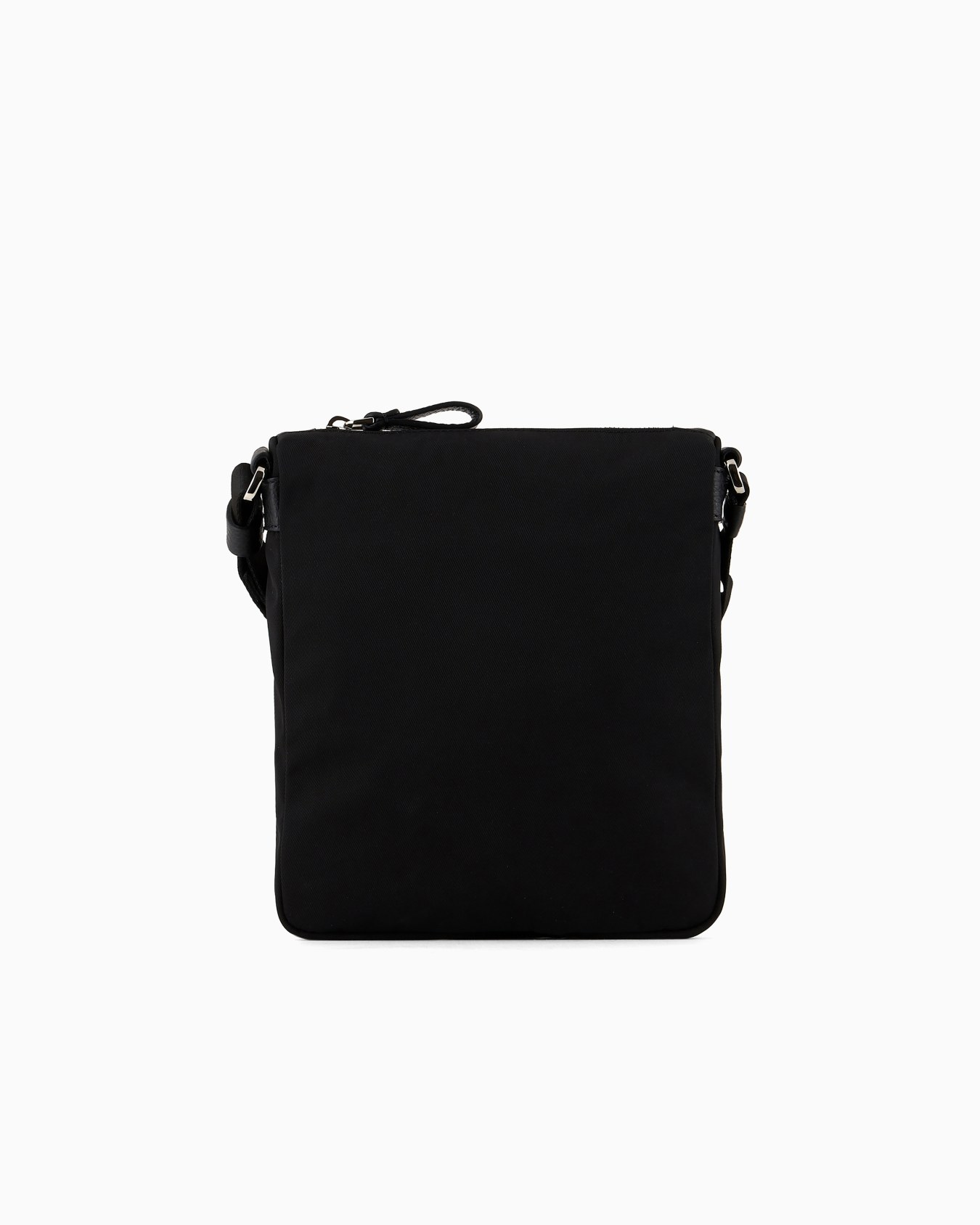 ASV crossbody bag in nylon and pebbled leather Slide 2