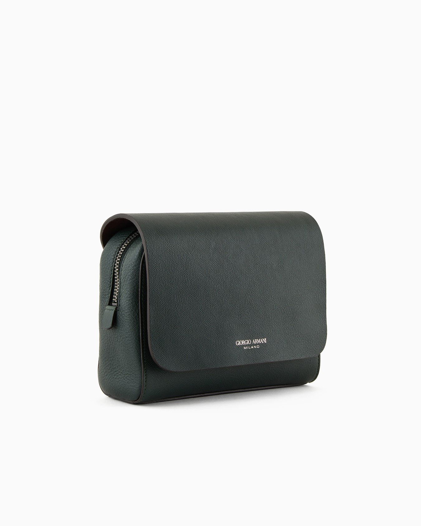 Kleine Crossbody Bag aus Leder Folie 1