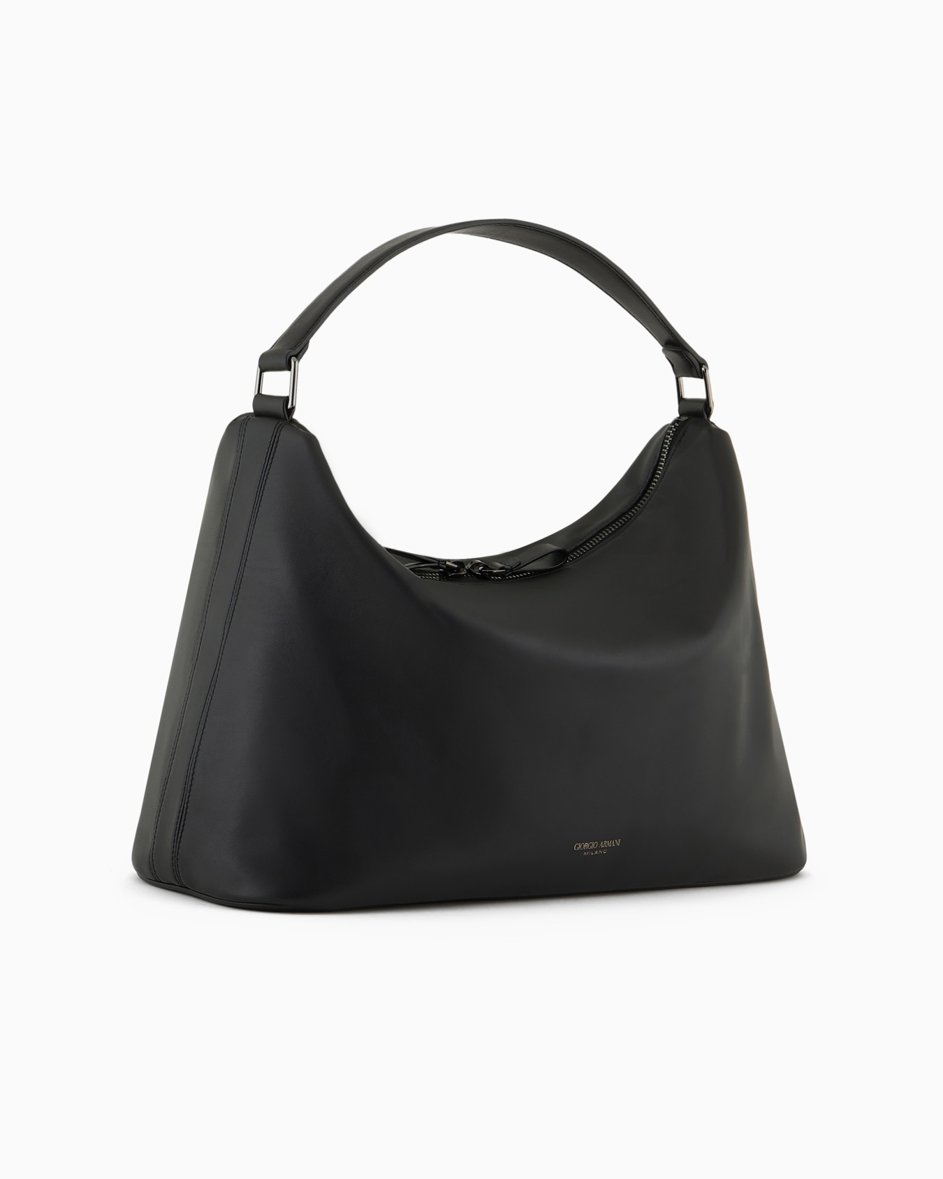 Nappa leather oversized shoulder strap Slide 1