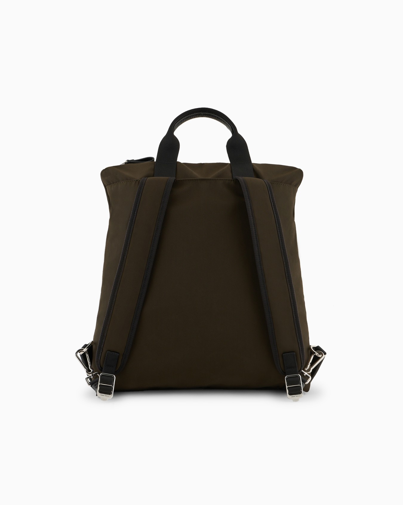 Sac cabas convertible en nylon et cuir grainé ASV Diapositive 2