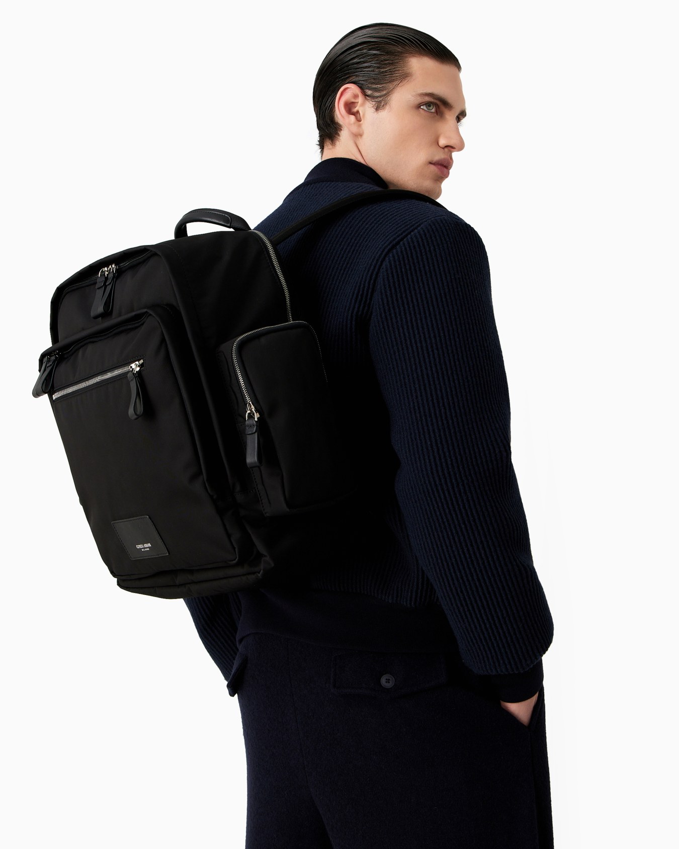 ASV nylon multi-functional backpack Slide 6