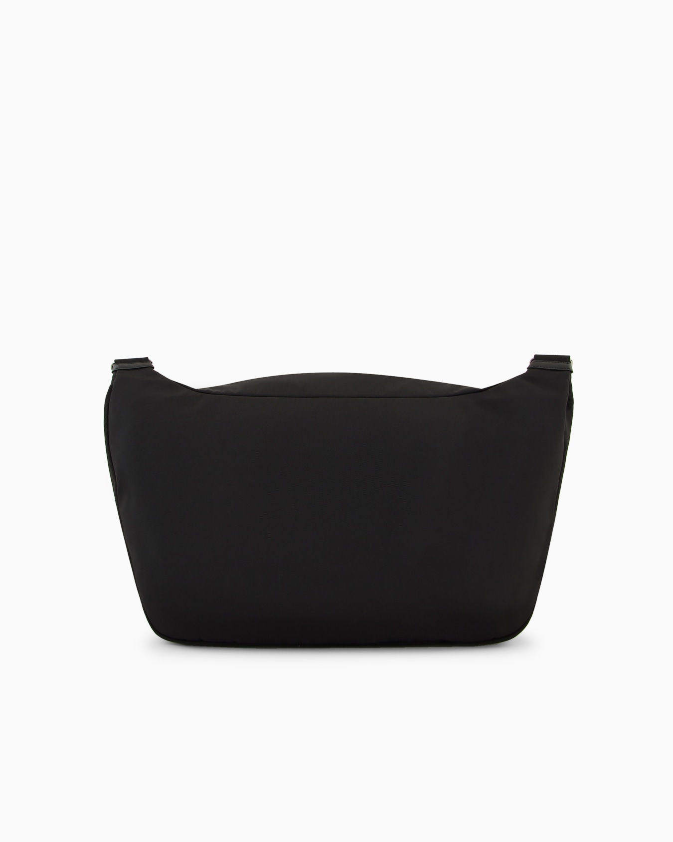 ASV nylon and pebbled leather large crossbody bag Slide 2