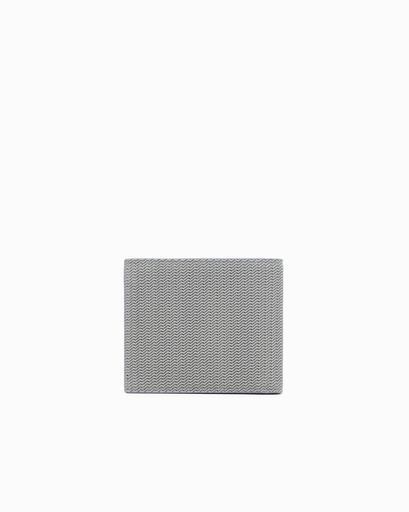 Bifold wallet in embossed leather Slide 1