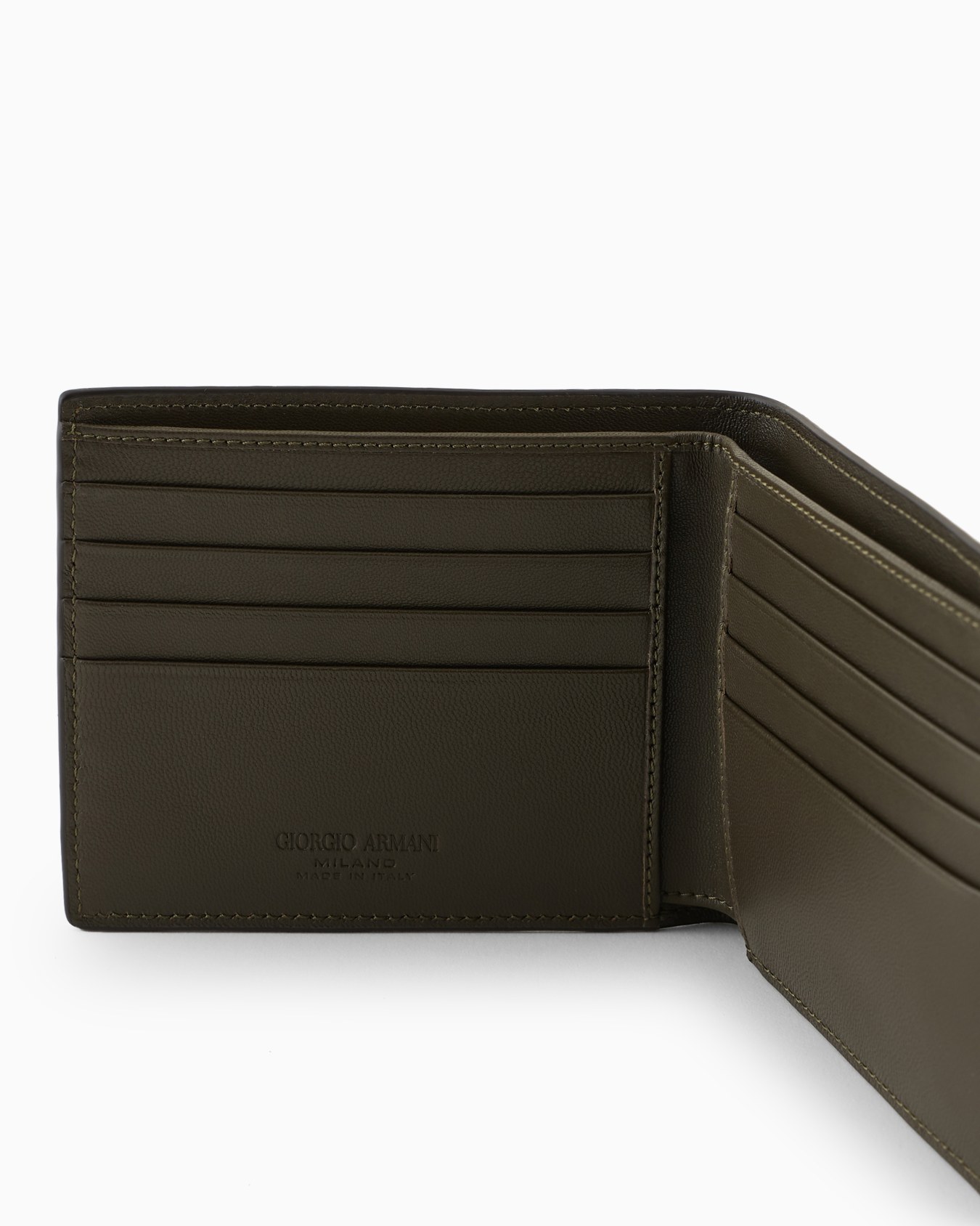 Nappa-leather bifold wallet Slide 3