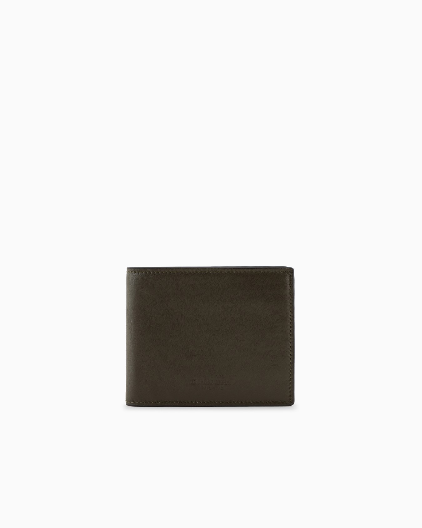 Nappa-leather bifold wallet Slide 0