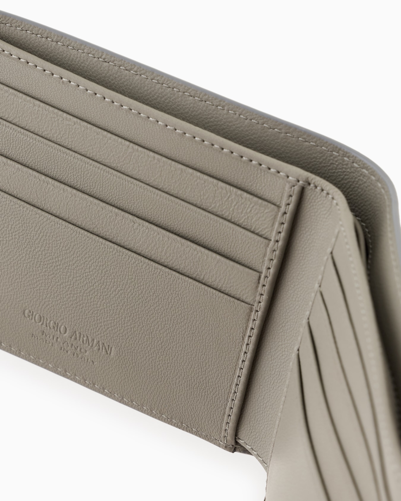 Nappa-leather bifold wallet Slide 3