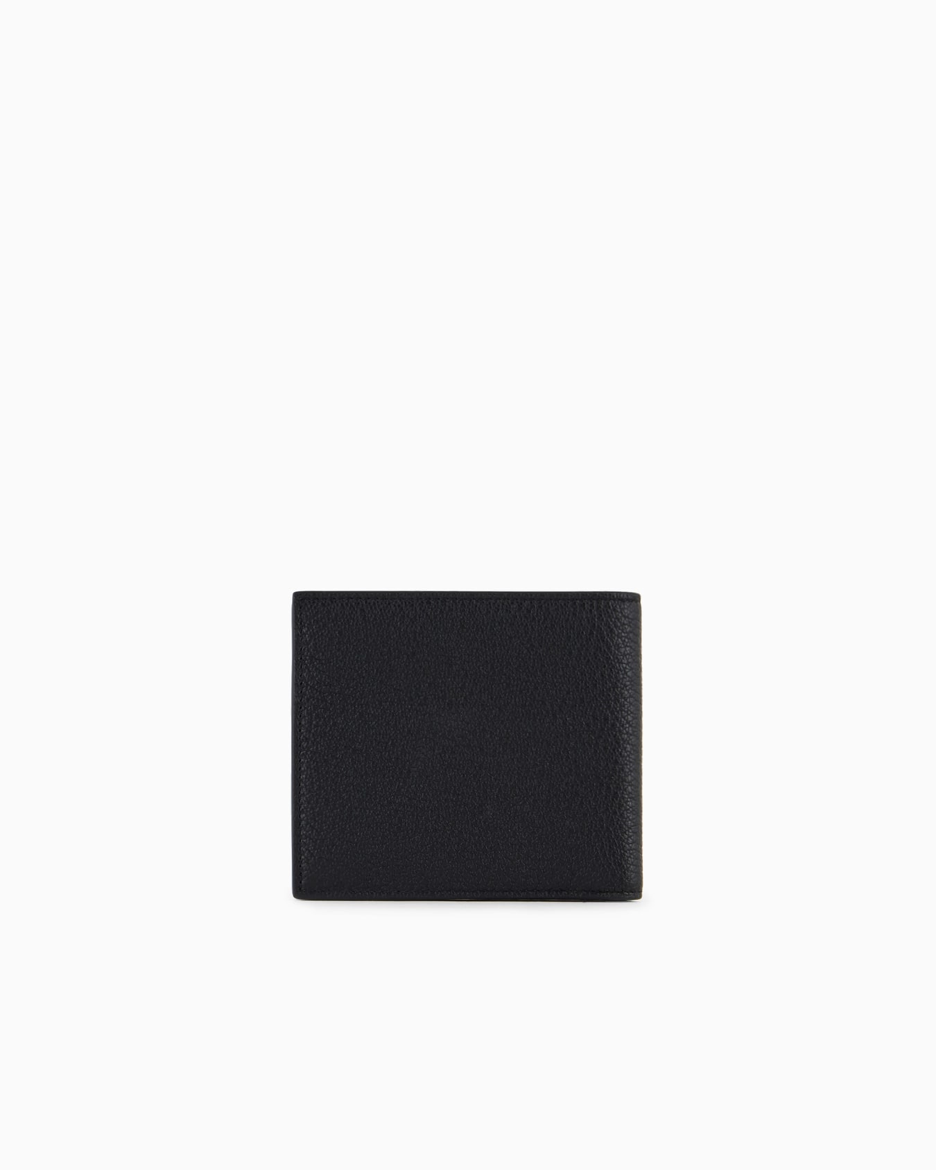 Printed leather wallet Slide 1