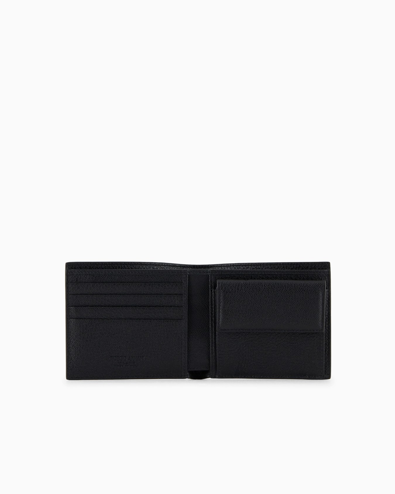 Printed leather wallet Slide 2