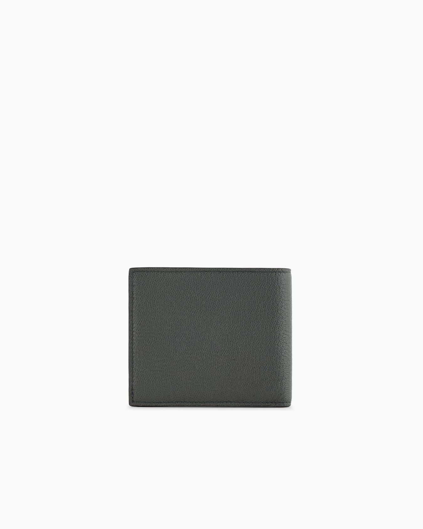 Printed leather wallet Slide 1
