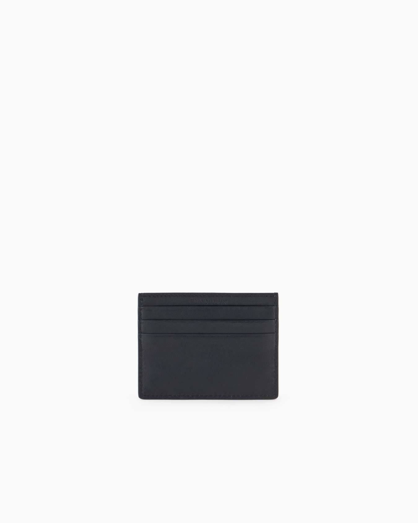 Nappa leather card holder Slide 1