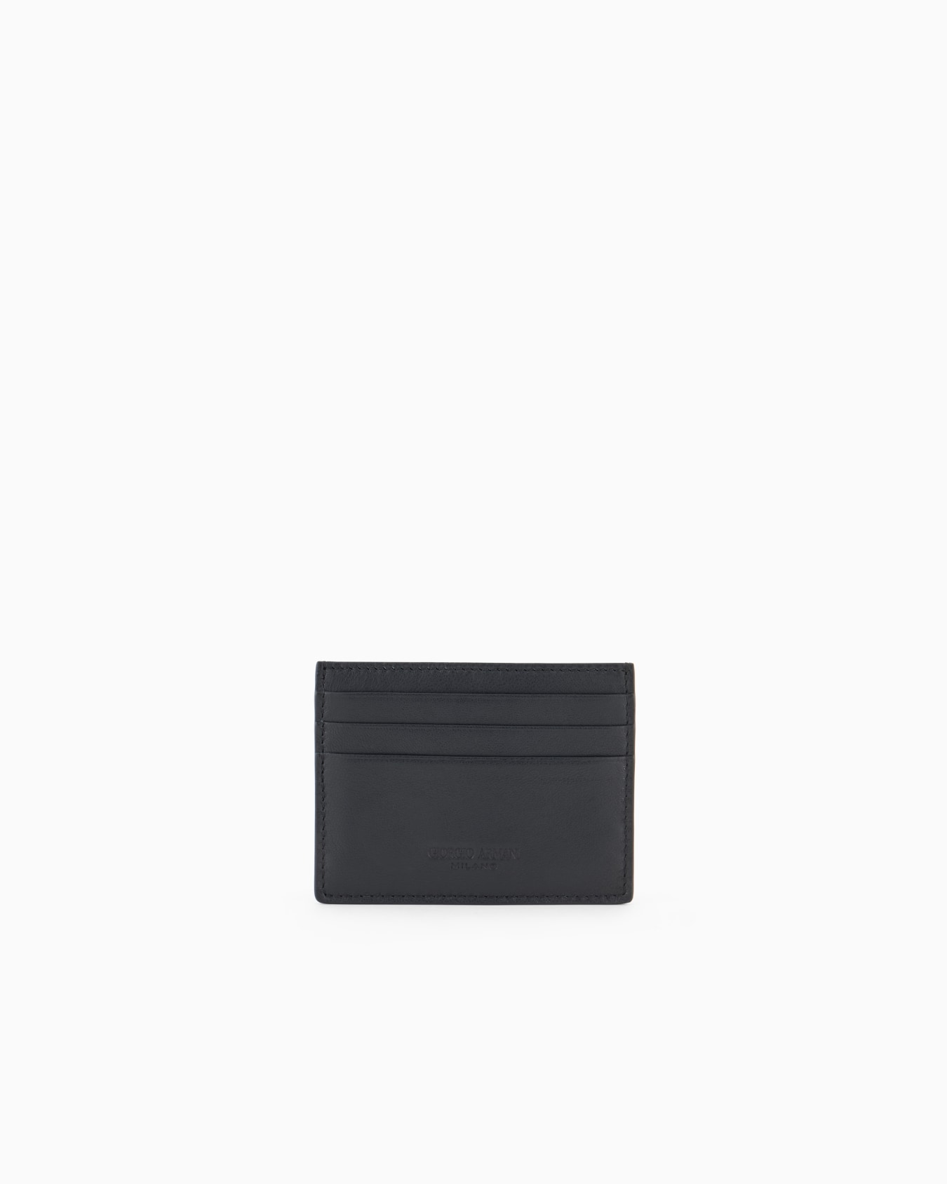 Nappa leather card holder Slide 0