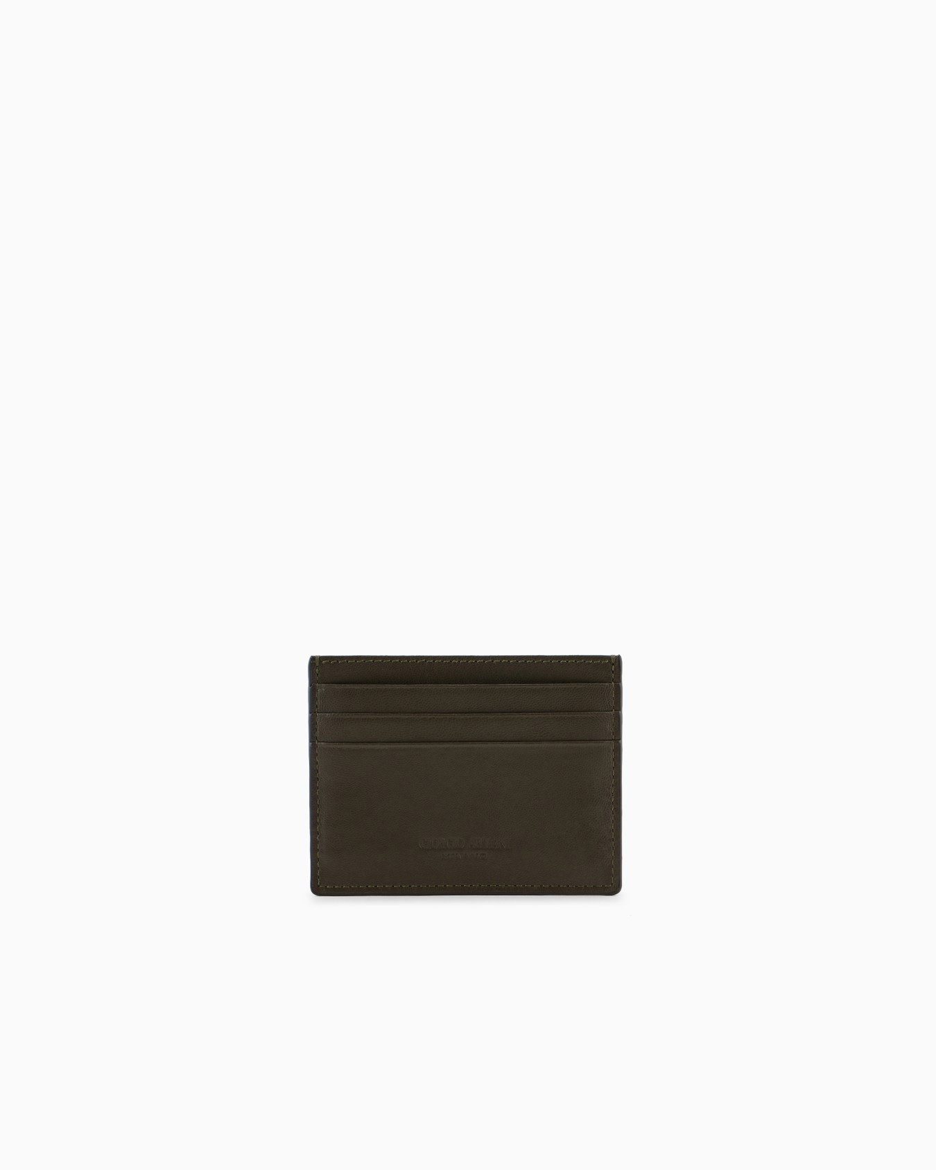 Nappa leather card holder Slide 0