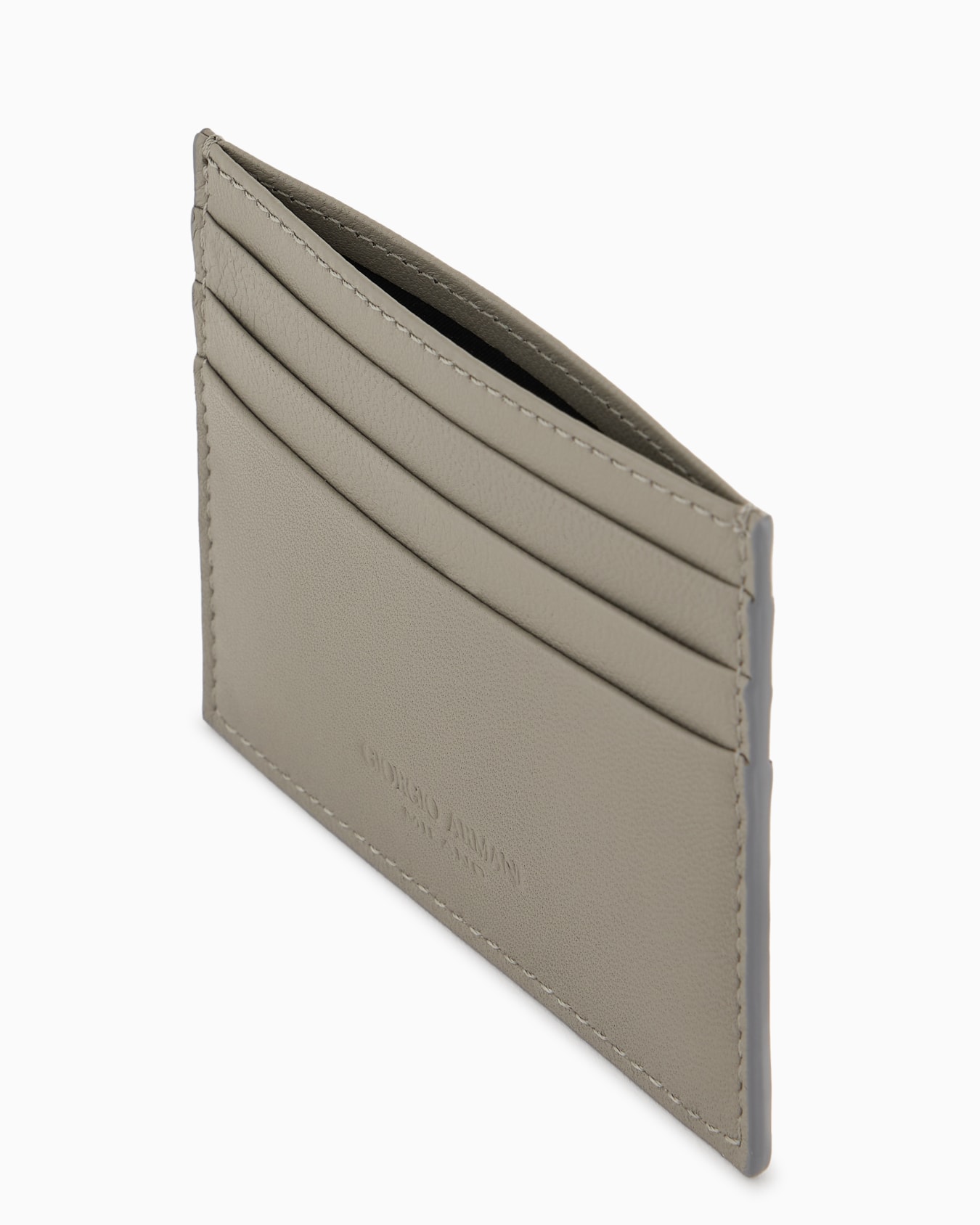 Nappa leather card holder Slide 2