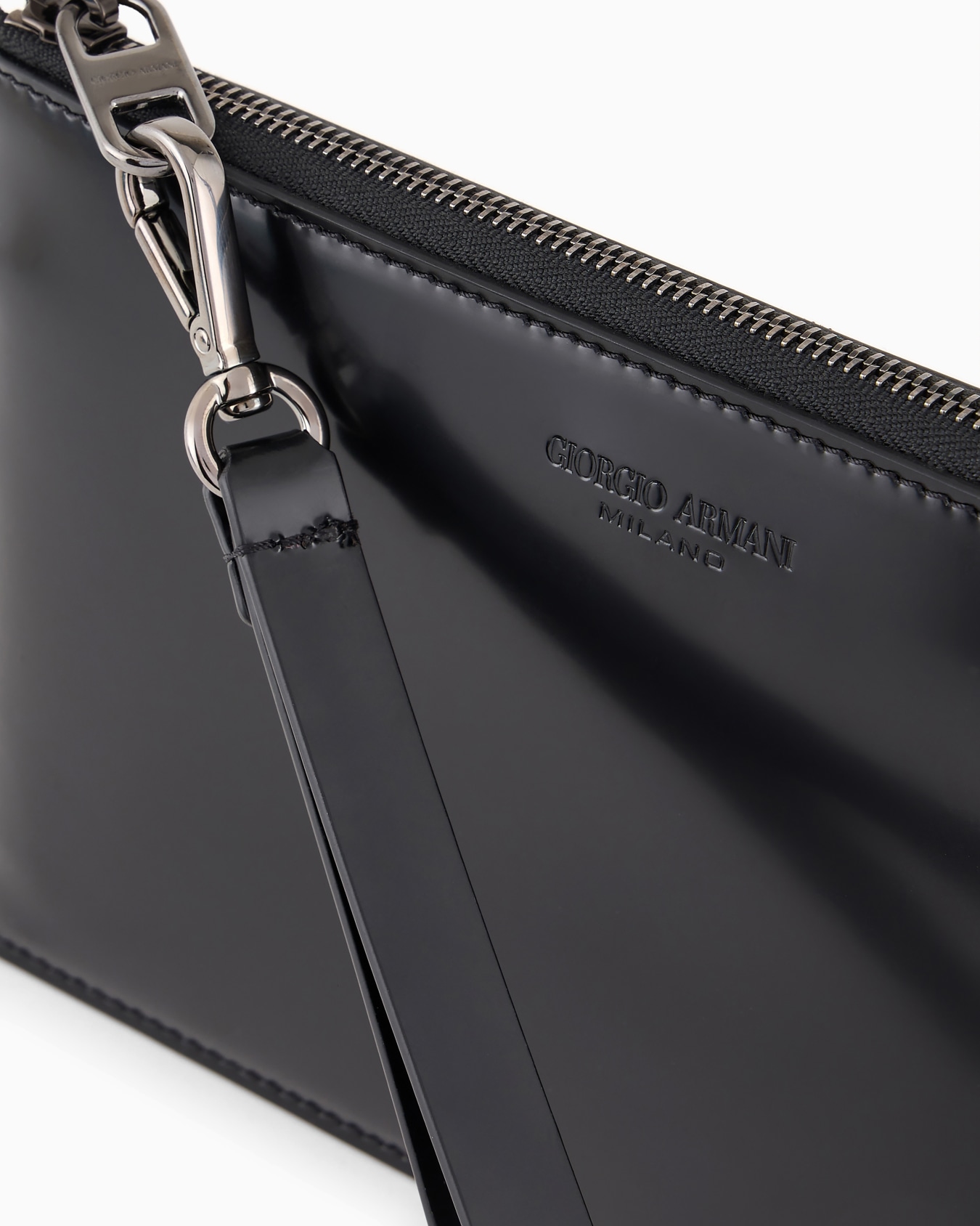 Bolso de mano Giorgio's de piel Diapositiva 4