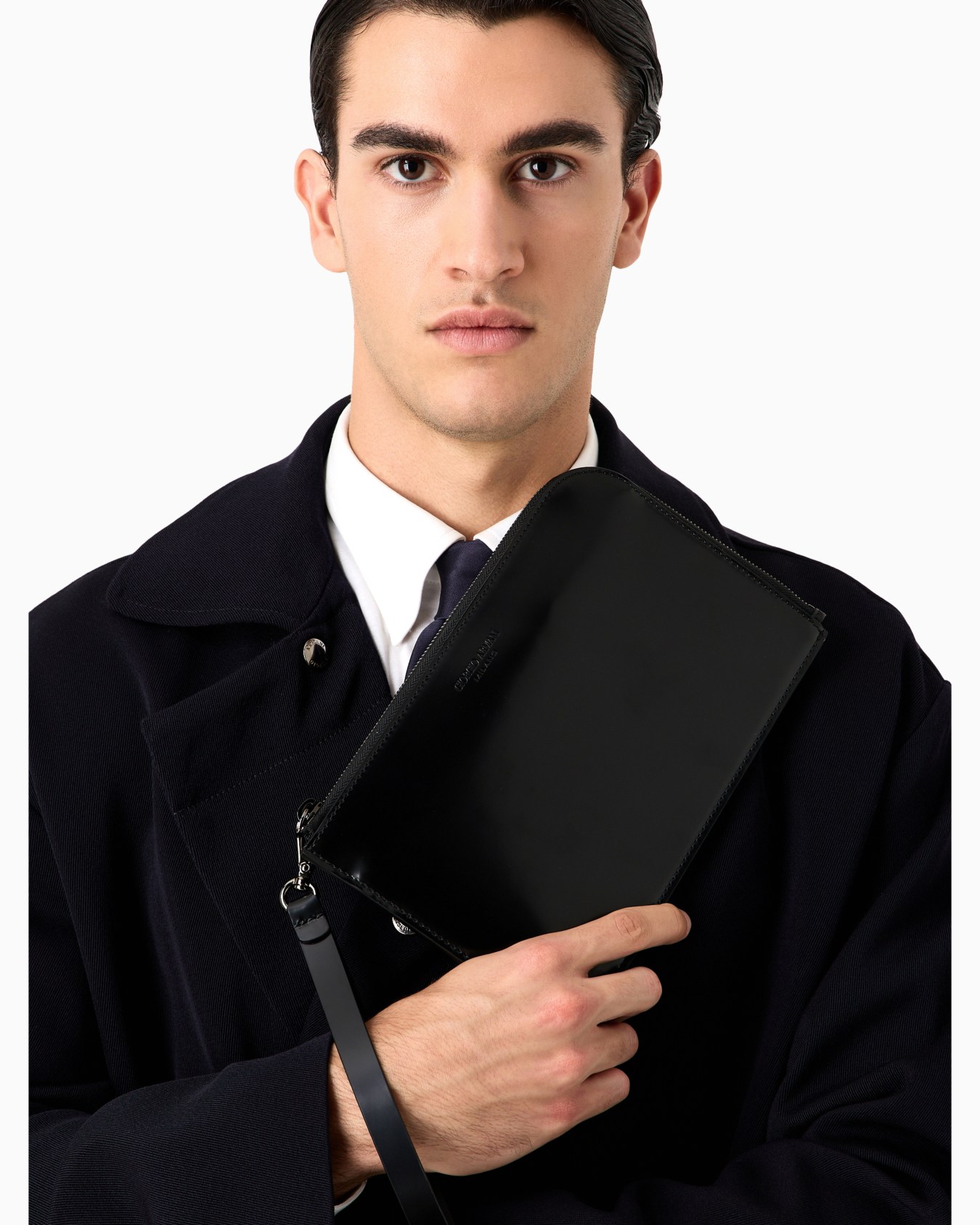 Bolso de mano Giorgio's de piel Diapositiva 5
