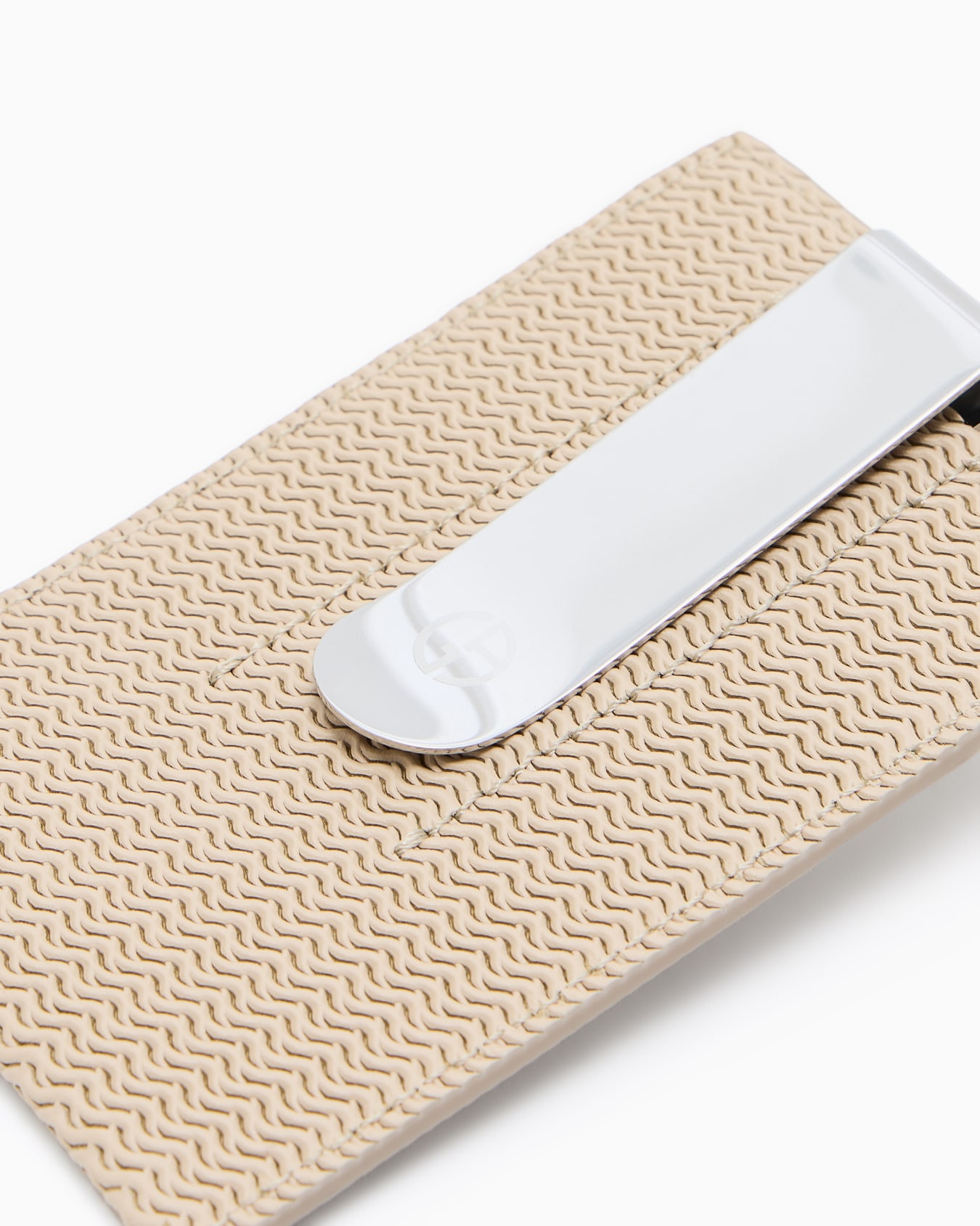 Card holder in embossed leather Slide 3