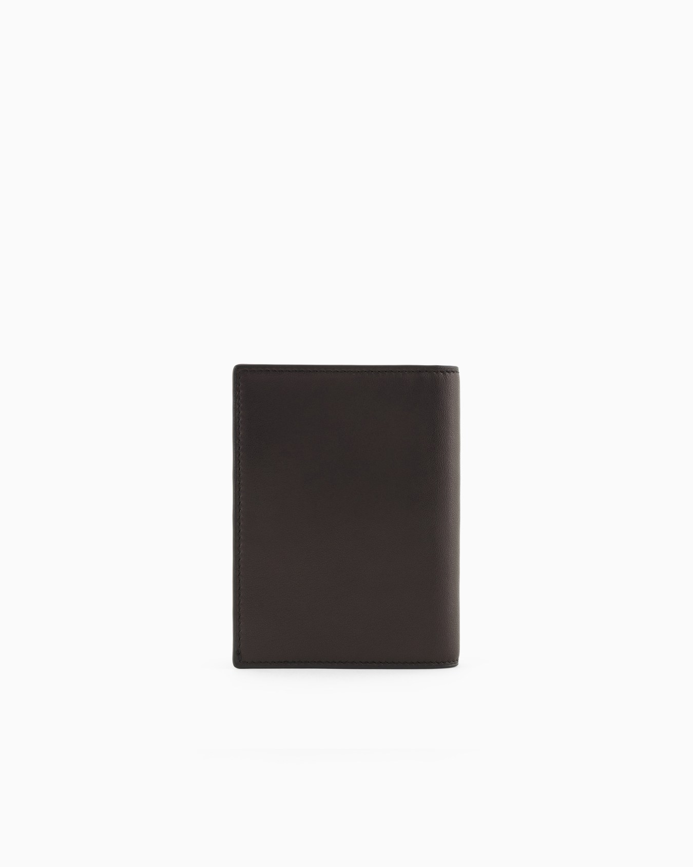 Nappa leather bifold passport holder Slide 1