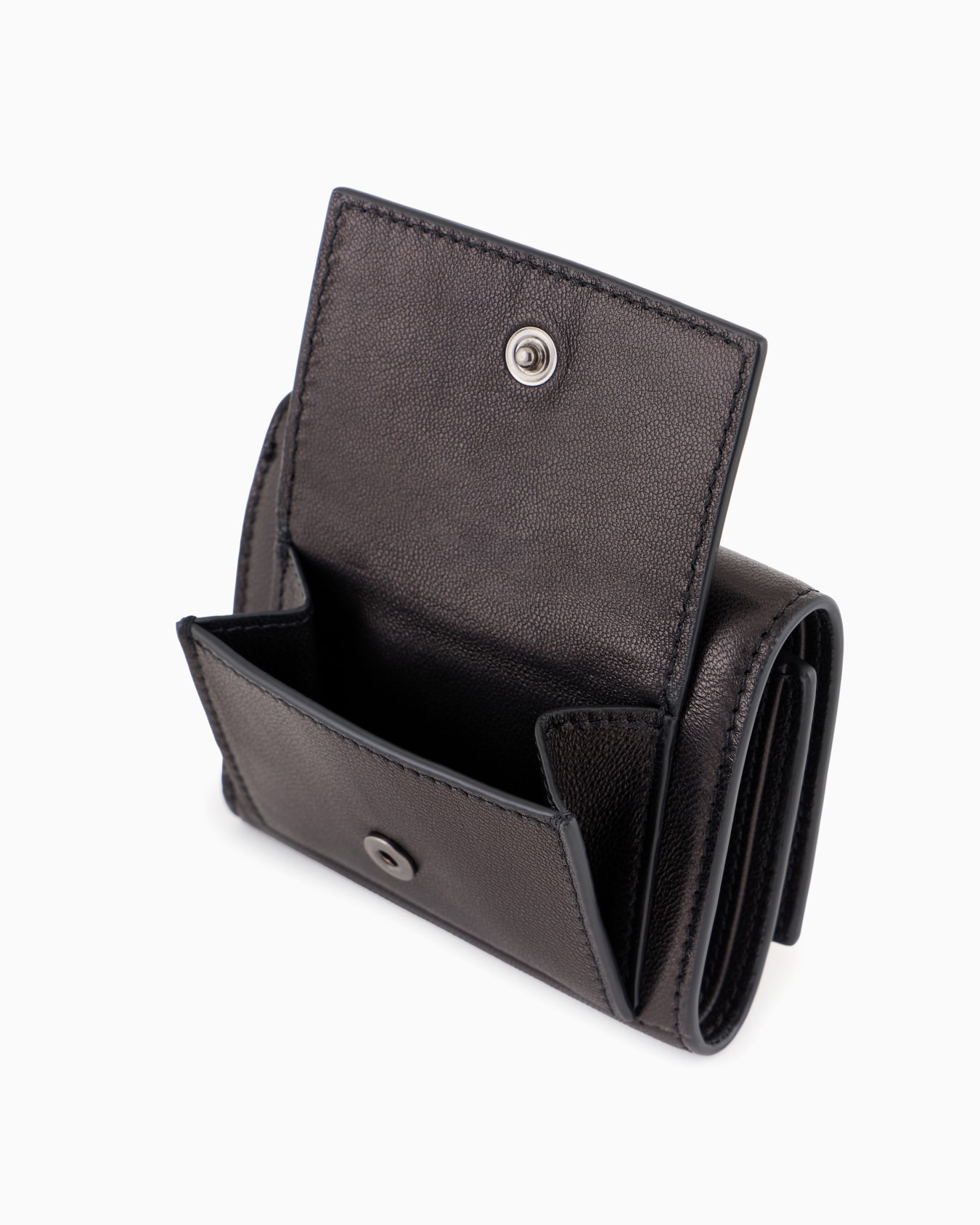 Nappa-leather trifold wallet Slide 3
