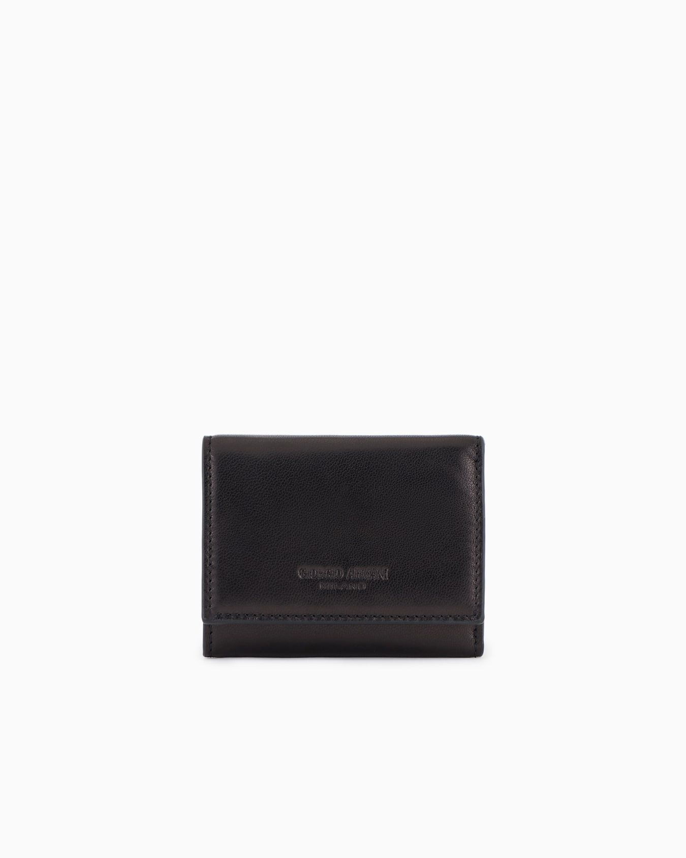 Nappa-leather trifold wallet Slide 0