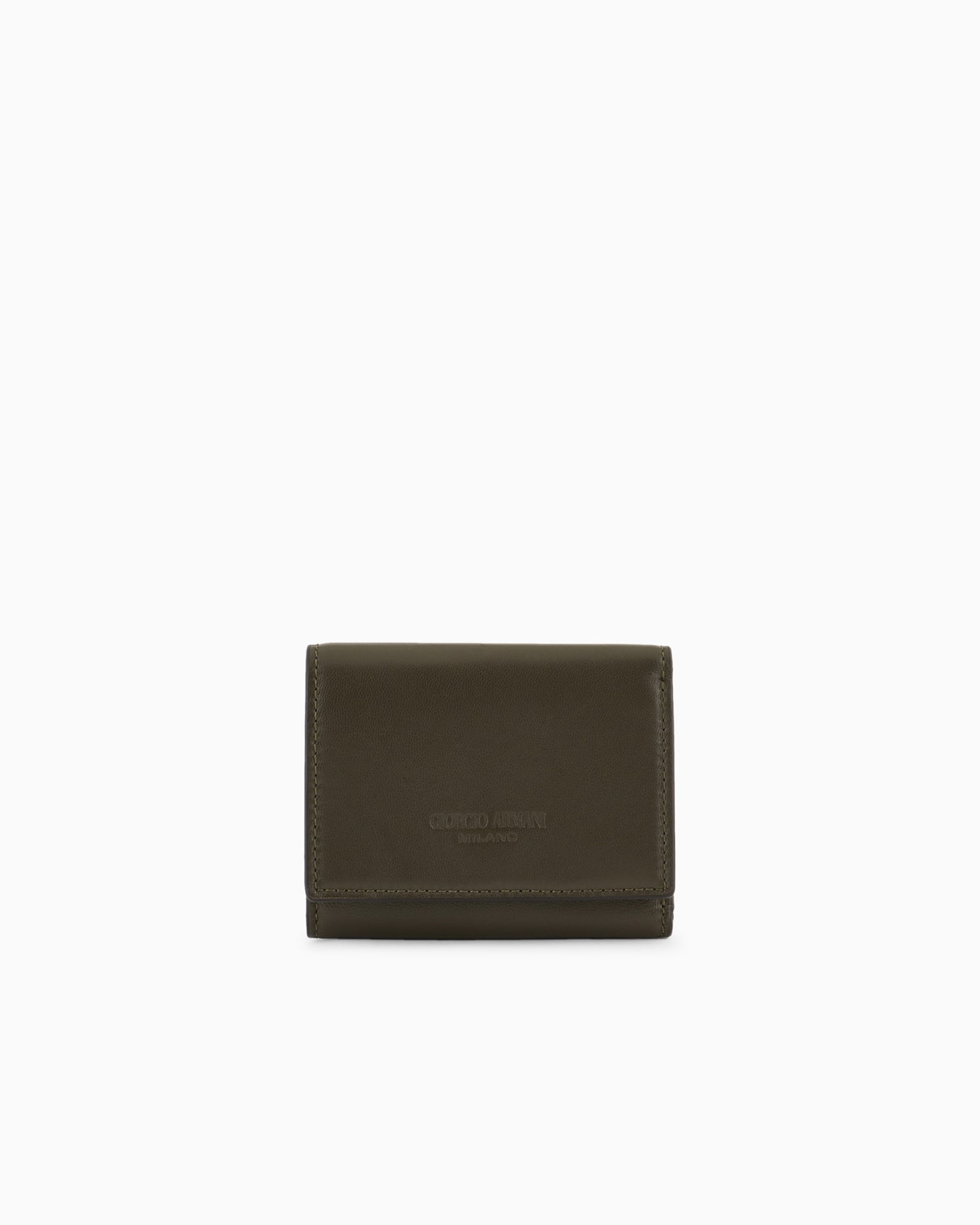 Nappa-leather trifold wallet Slide 0