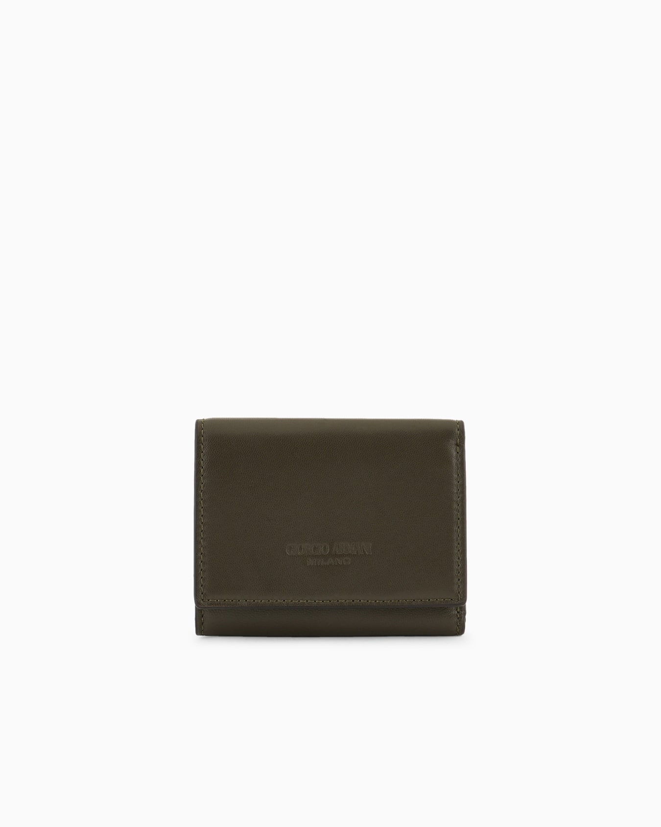 Nappa-leather trifold wallet Slide 0