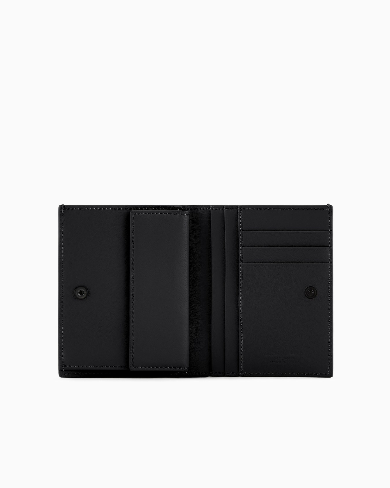 縦型二つ折りウォレット ナッパレザー スライドする 2
