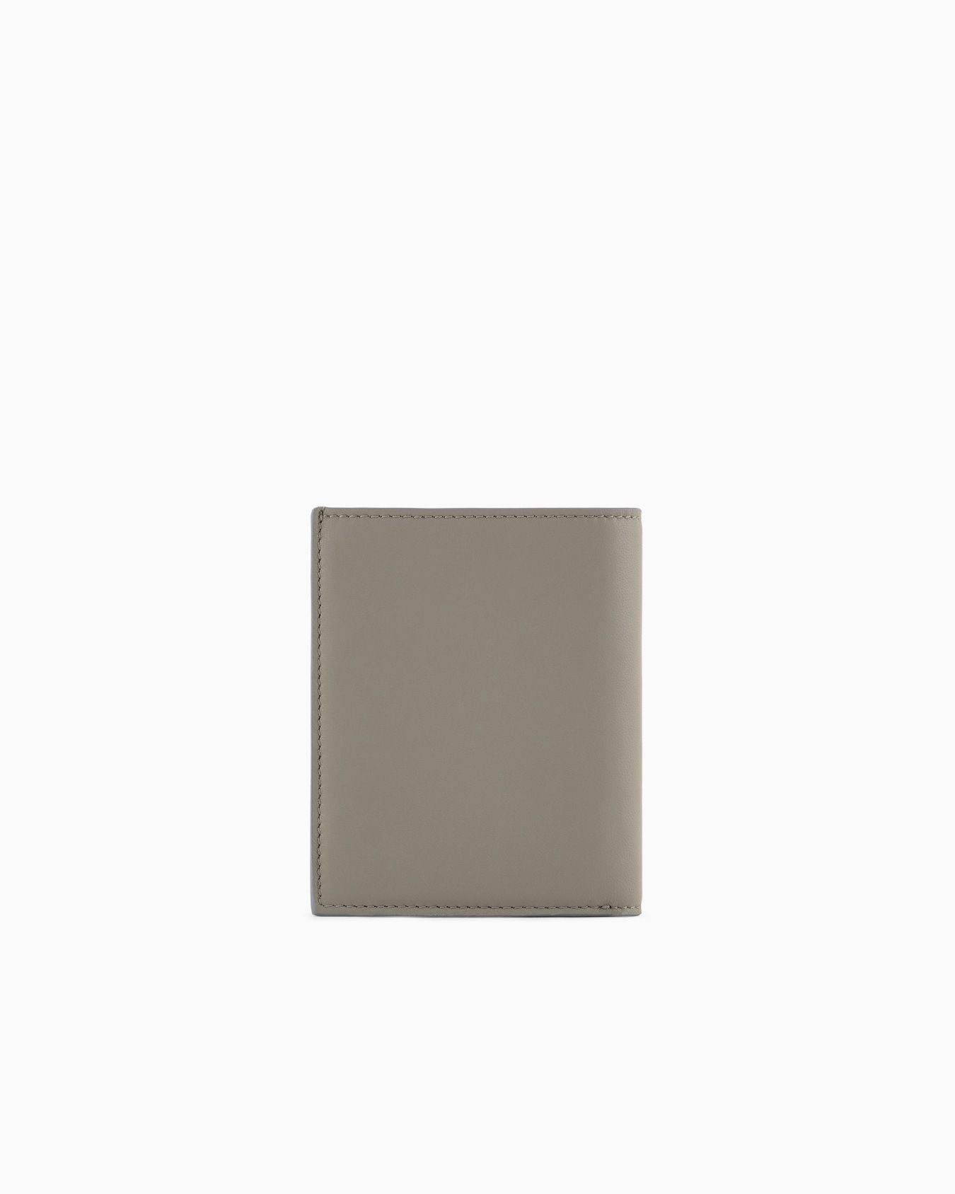 Vertical bifold nappa leather wallet Slide 0