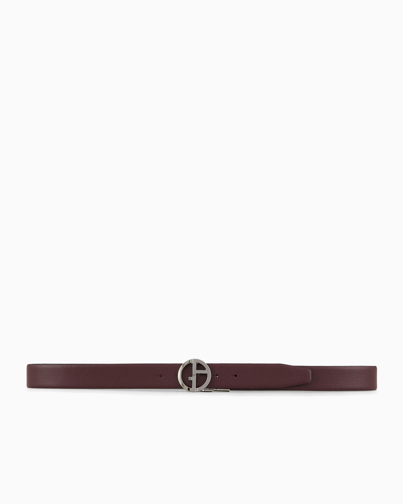 Two-toned, reversible leather belt Slide 2