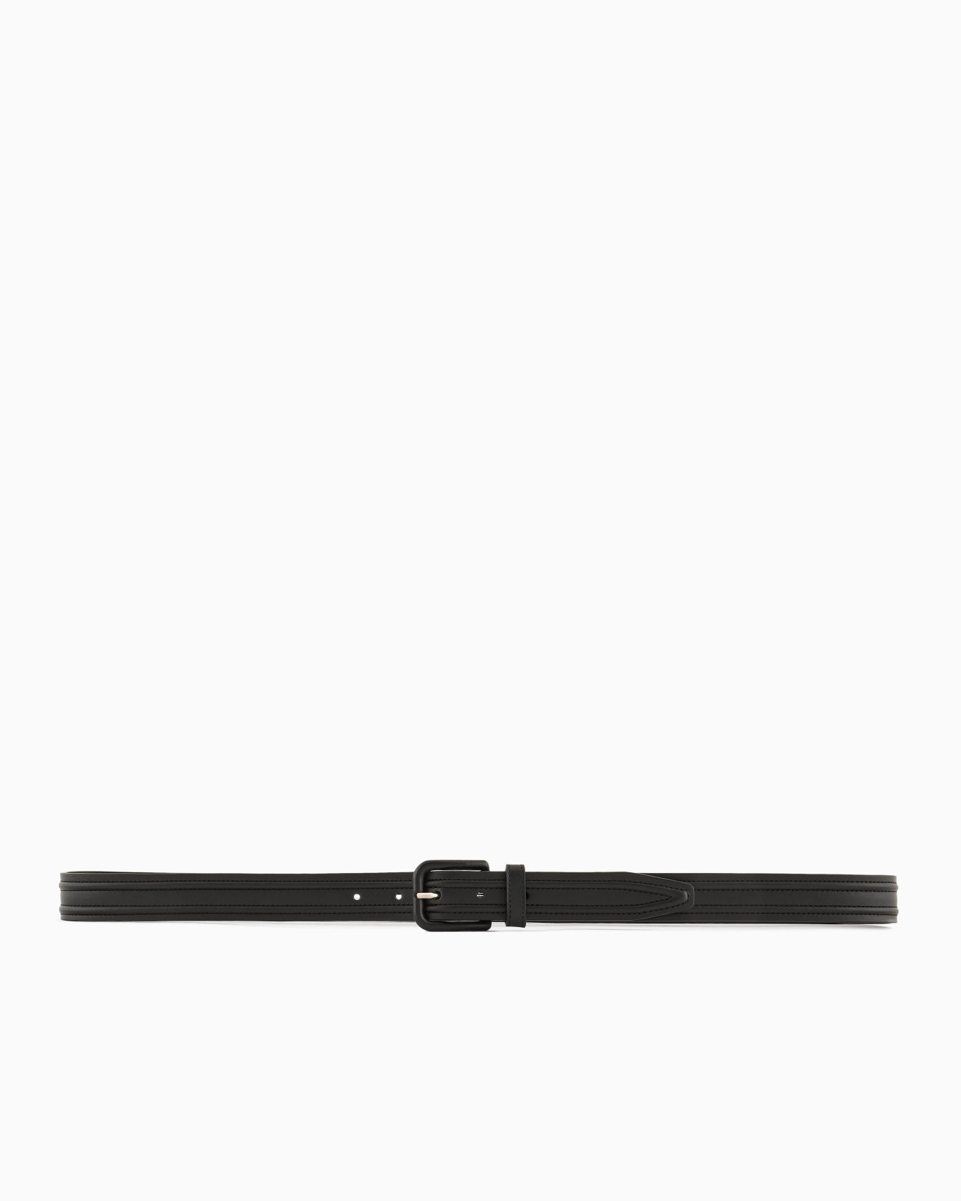 Leather belt with buckle Slide 2