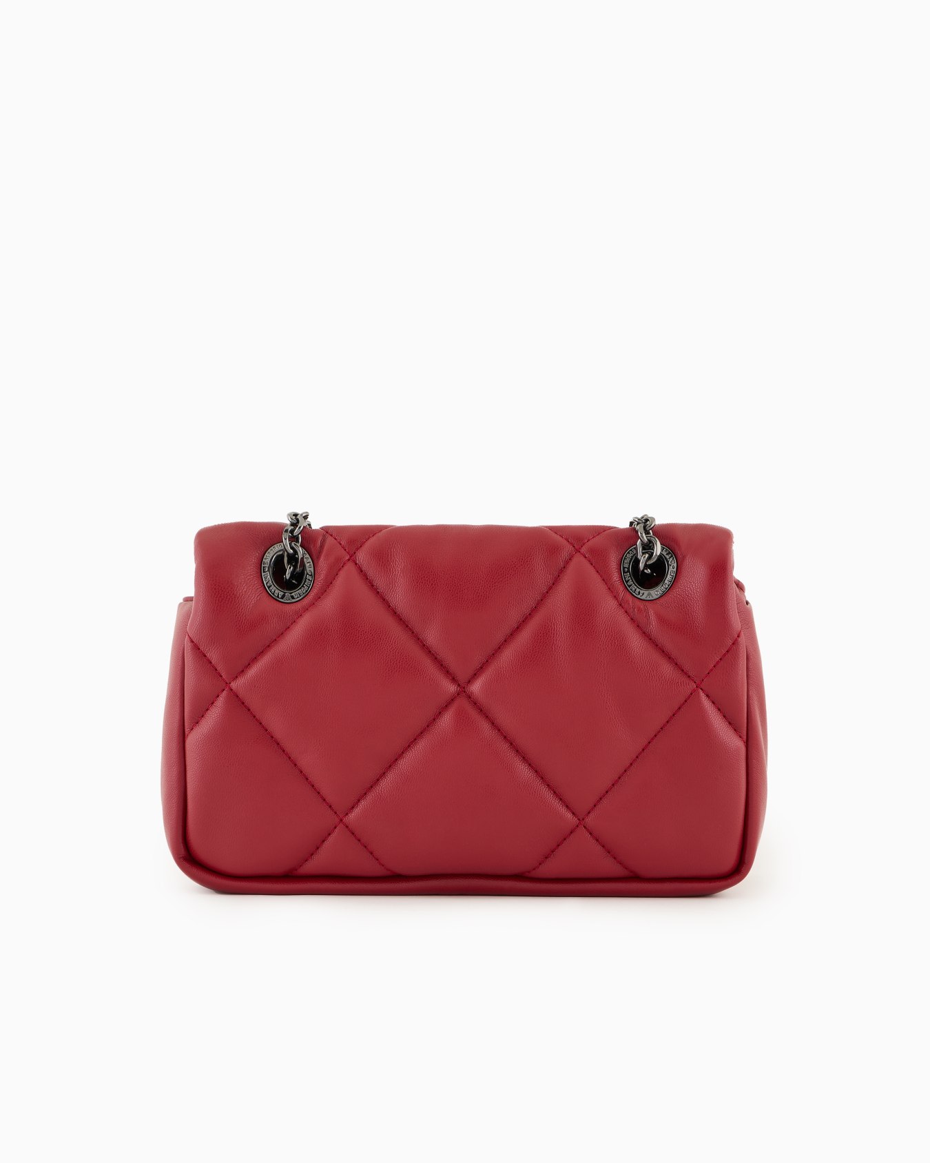 Borsa a tracolla con patta effetto nappa matelassé Slide 2
