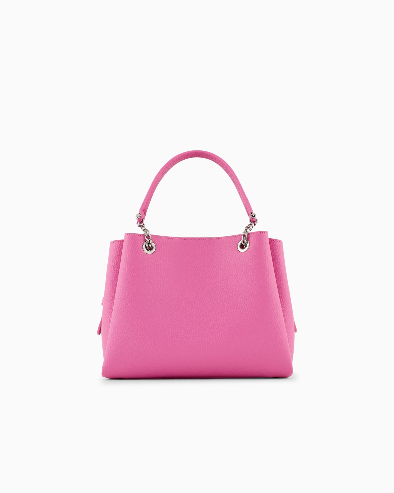 Palmellato leather-effect handbag with eagle charm Slide 2