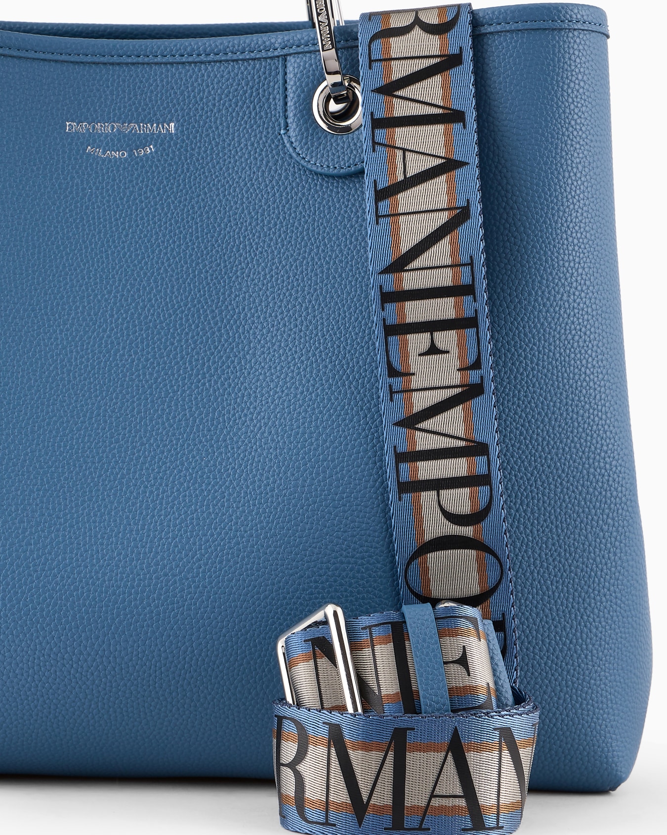 Medium MyEA shopper bag with deer print Slide 4