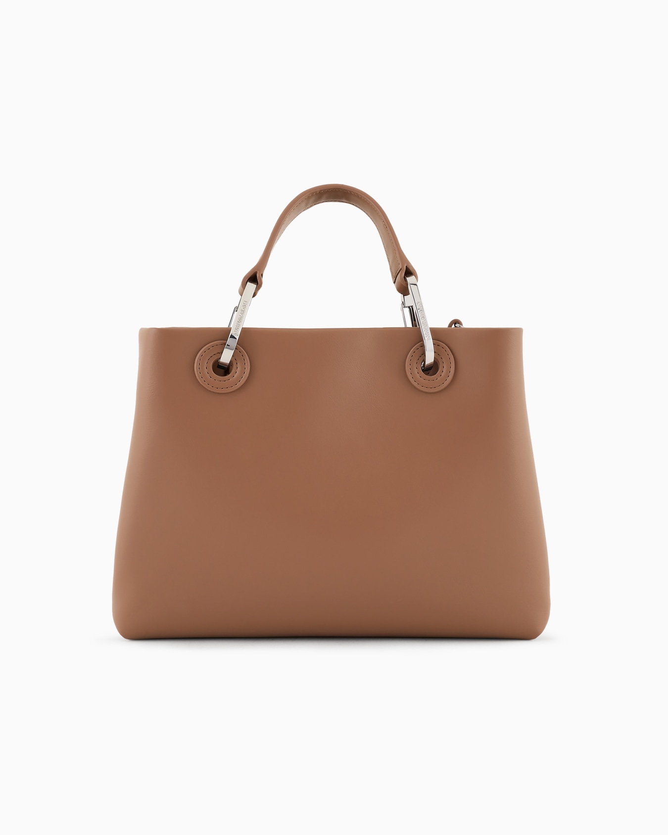 Small MyEA shopper bag with oversized embossed logo Slide 2