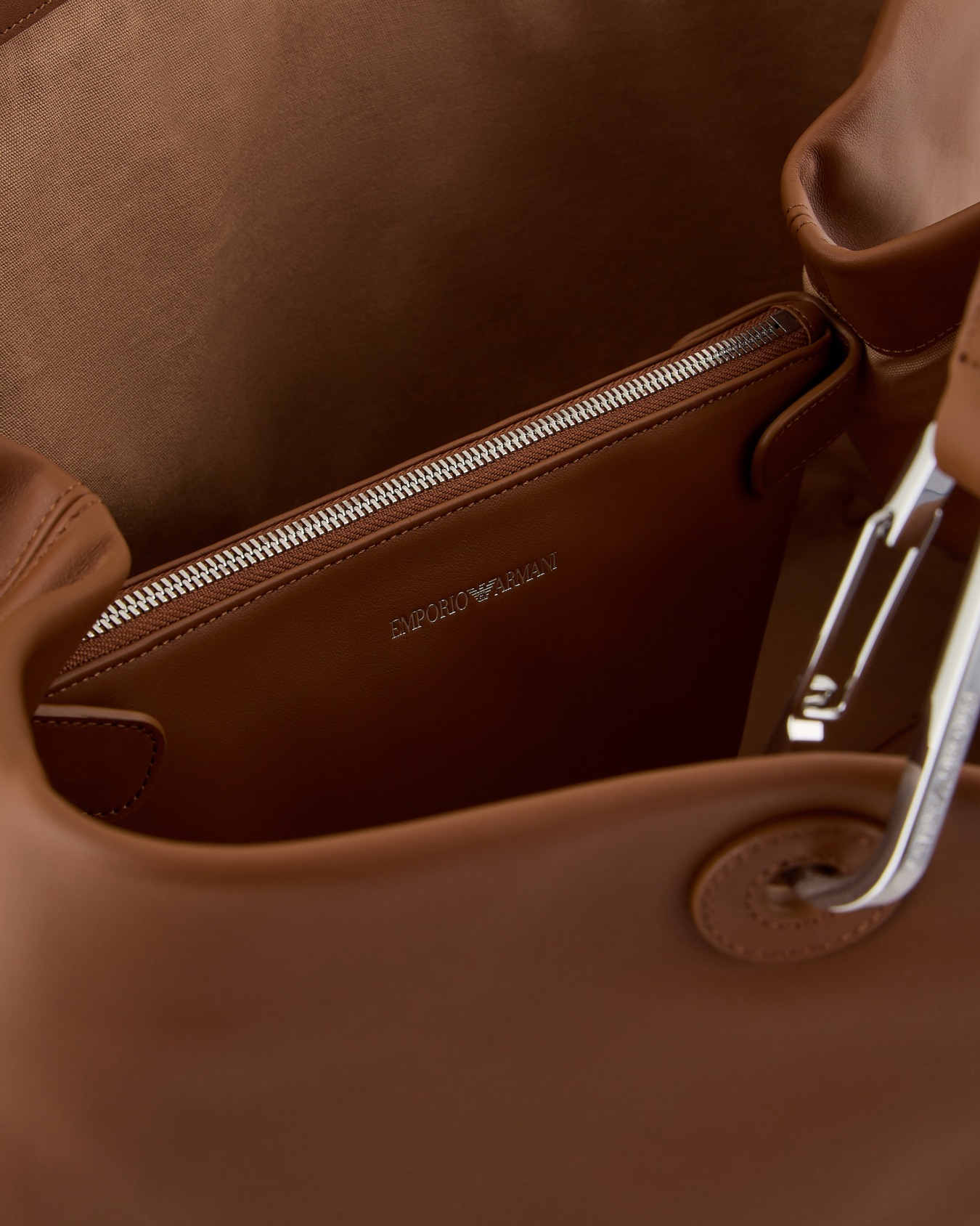 ASV large ecological leather MyEA shopper bag Slide 3
