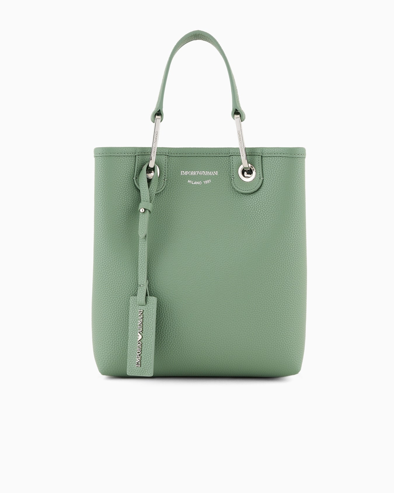 Bolso shopper vertical MyEA con estampado de ciervo Diapositiva 0