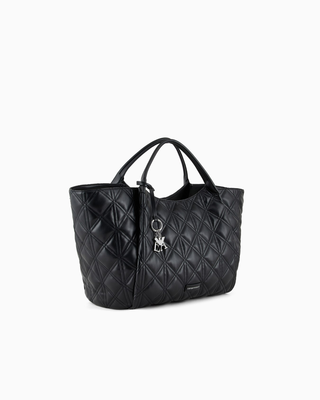 Grand sac cabas effet nappa matelassé Diapositive 1