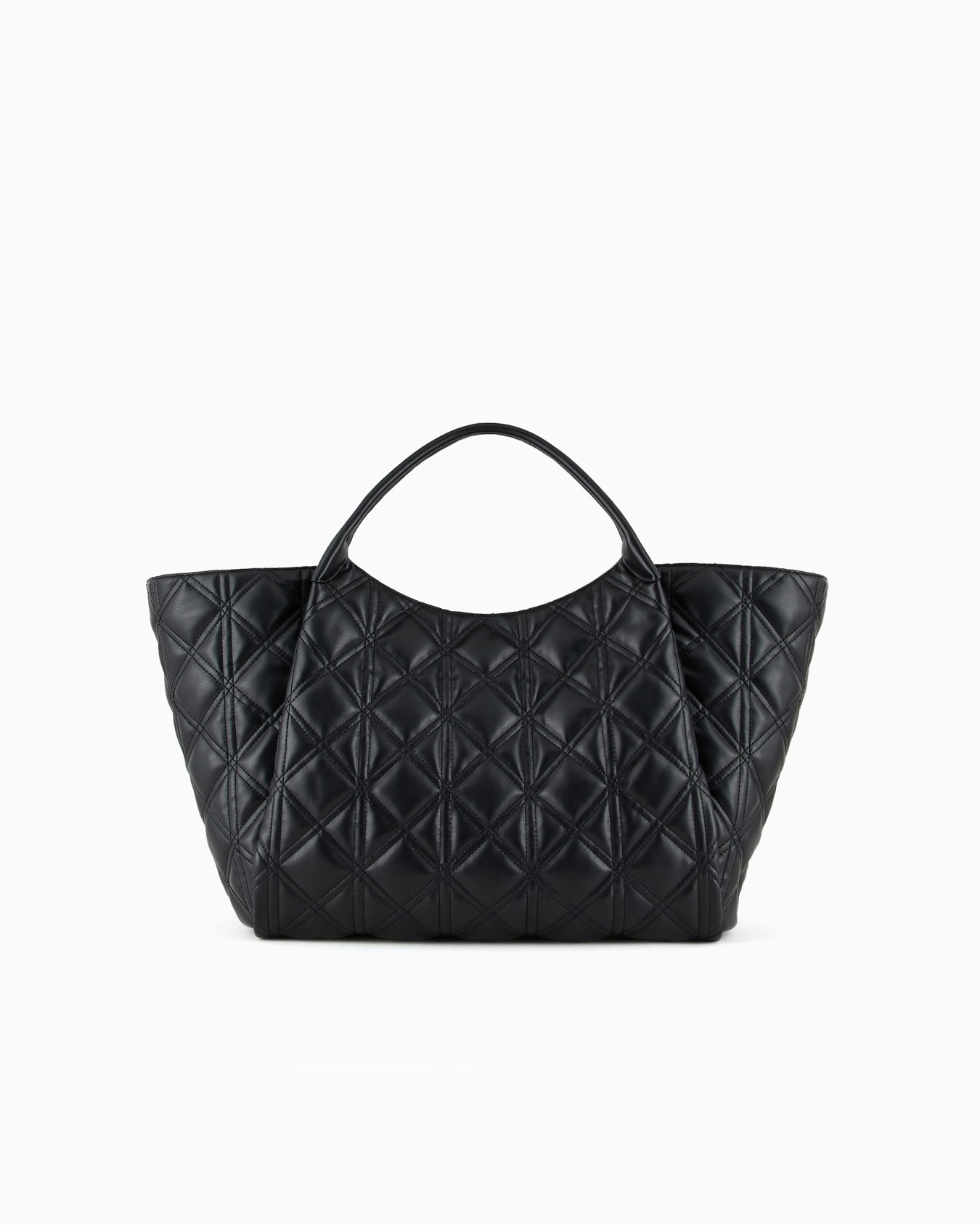 Grand sac cabas effet nappa matelassé Diapositive 2