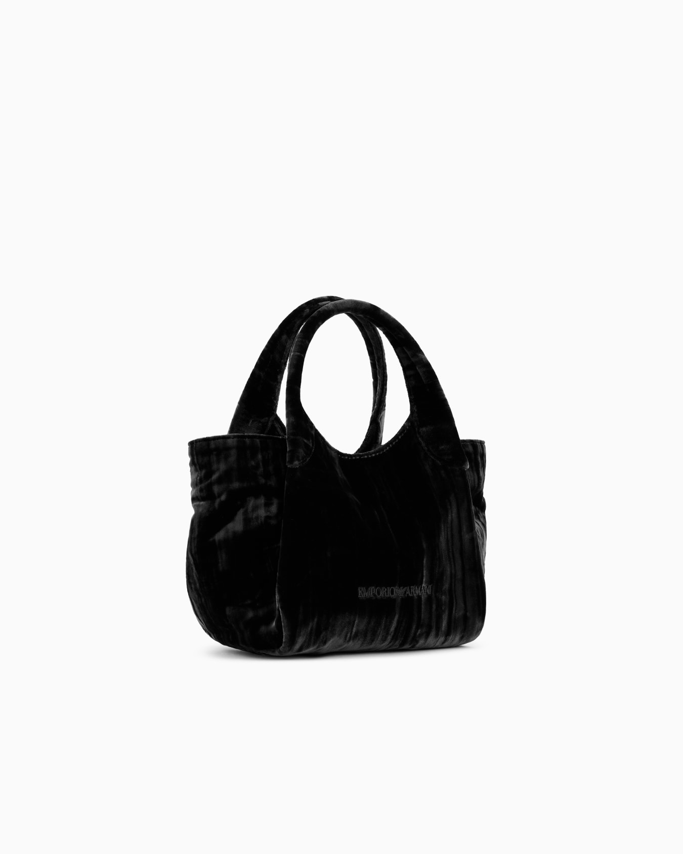 Sac à main en velours ondulé avec bandoulière chaîne Diapositive 1