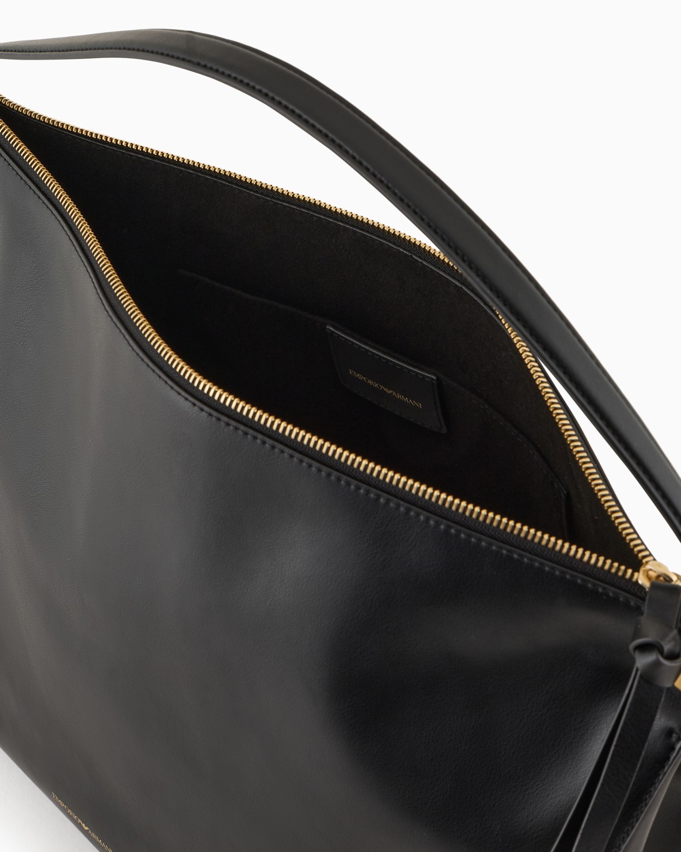 Large handbag in smooth leather Slide 3