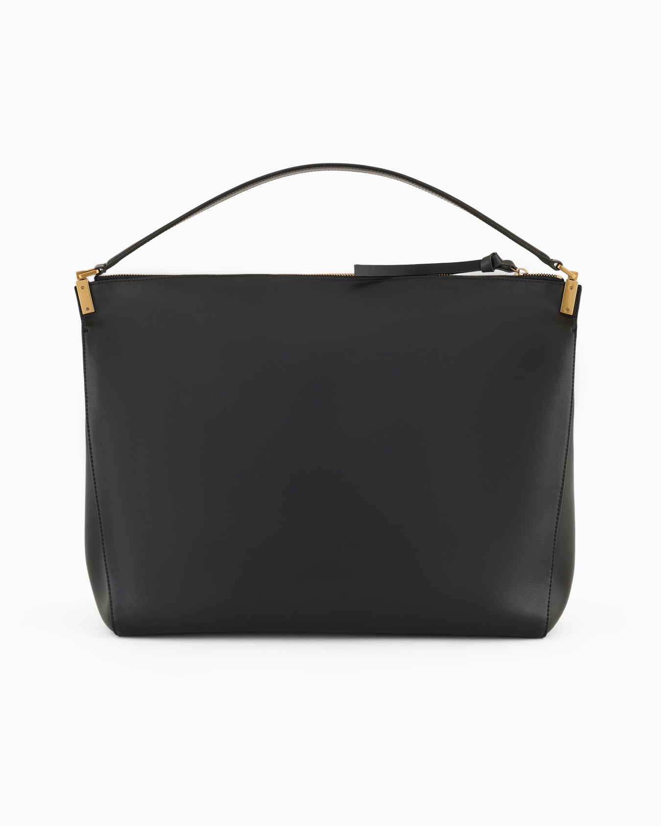 Large handbag in smooth leather Slide 2