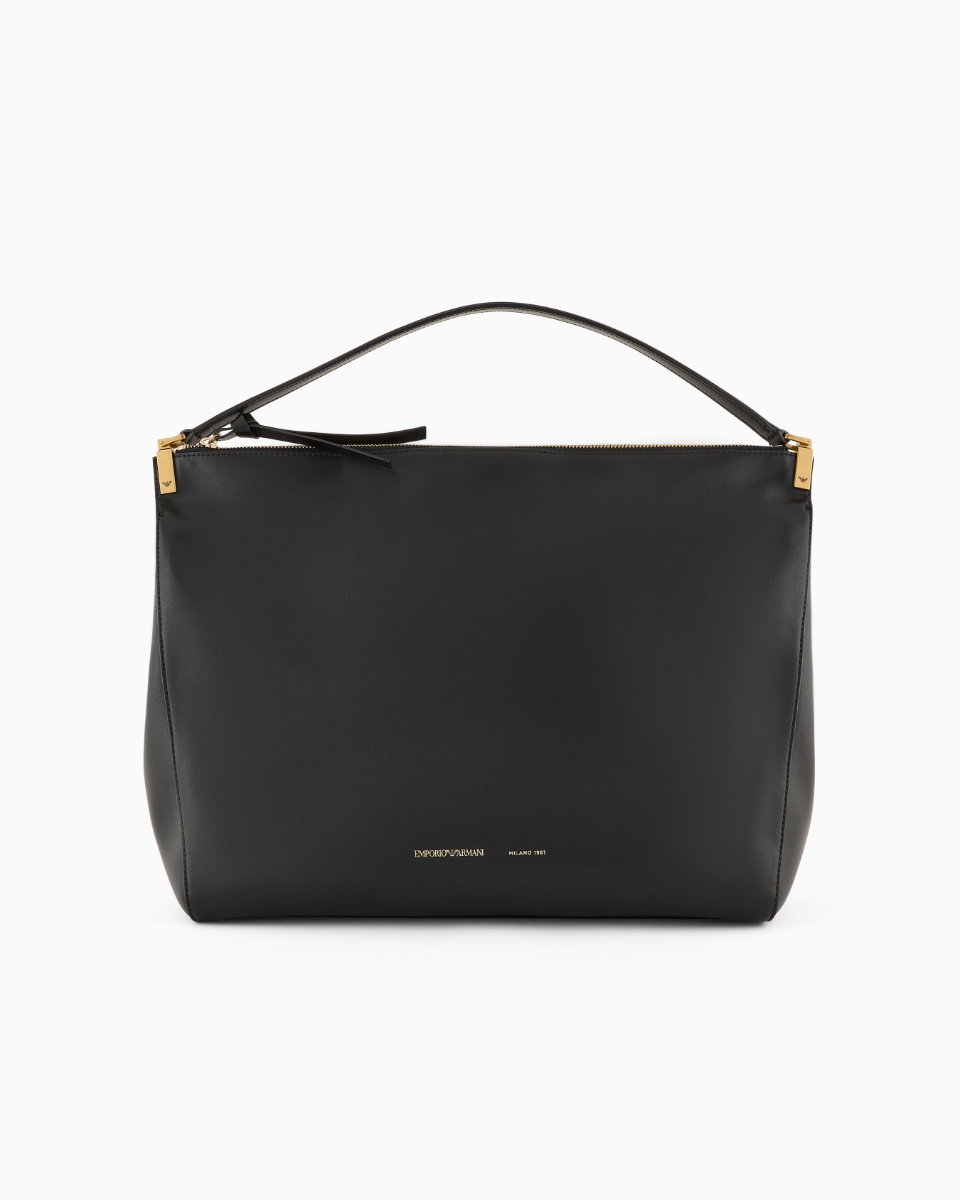 Large handbag in smooth leather Slide 0