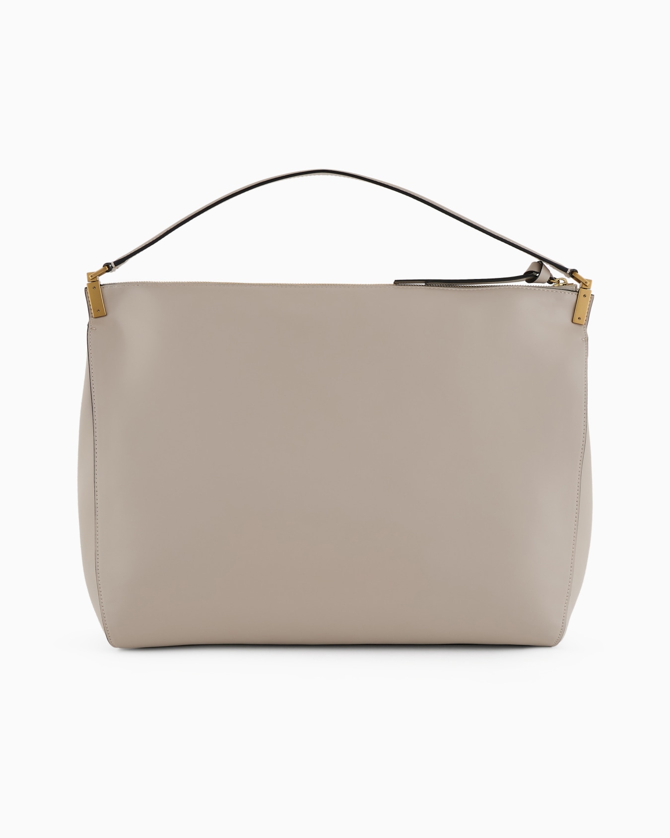 Large handbag in smooth leather Slide 2