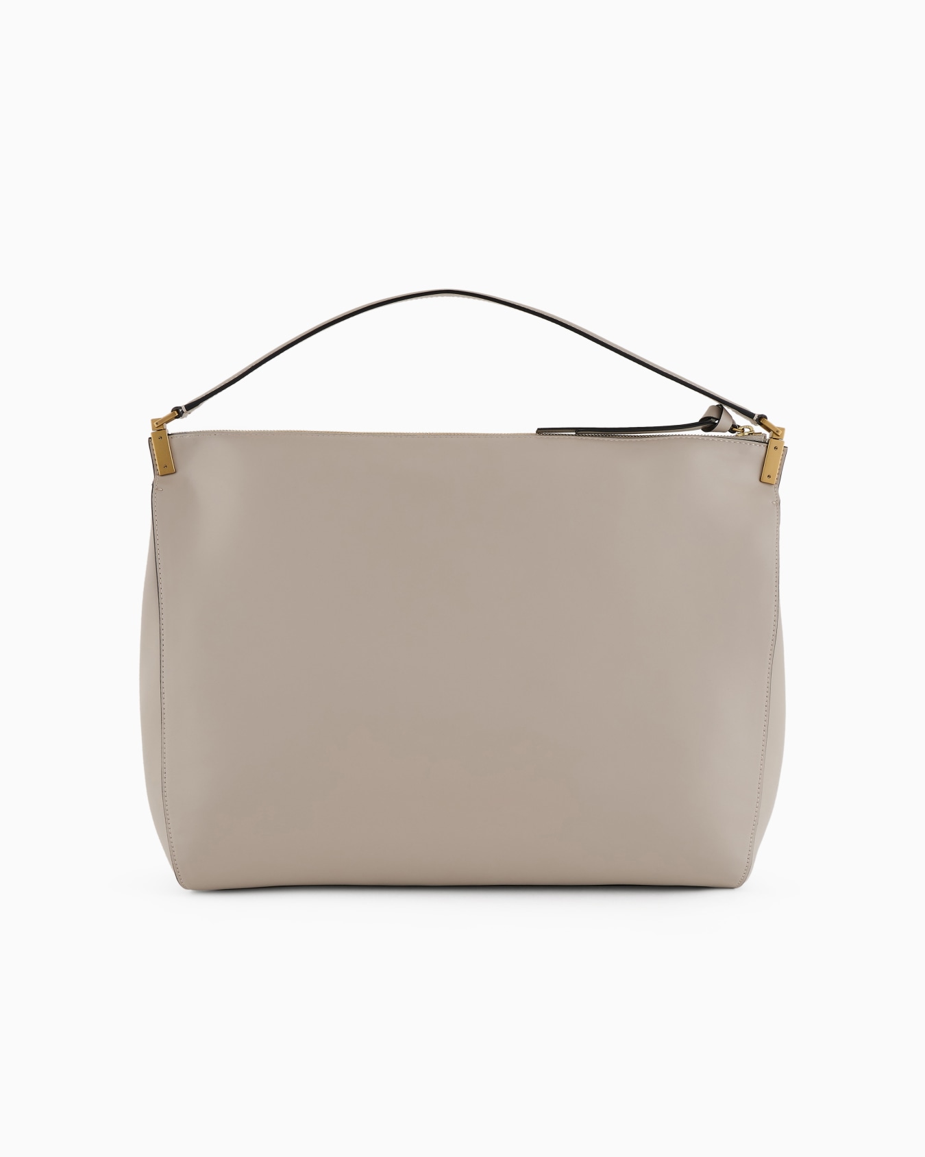 Large handbag in smooth leather Slide 2